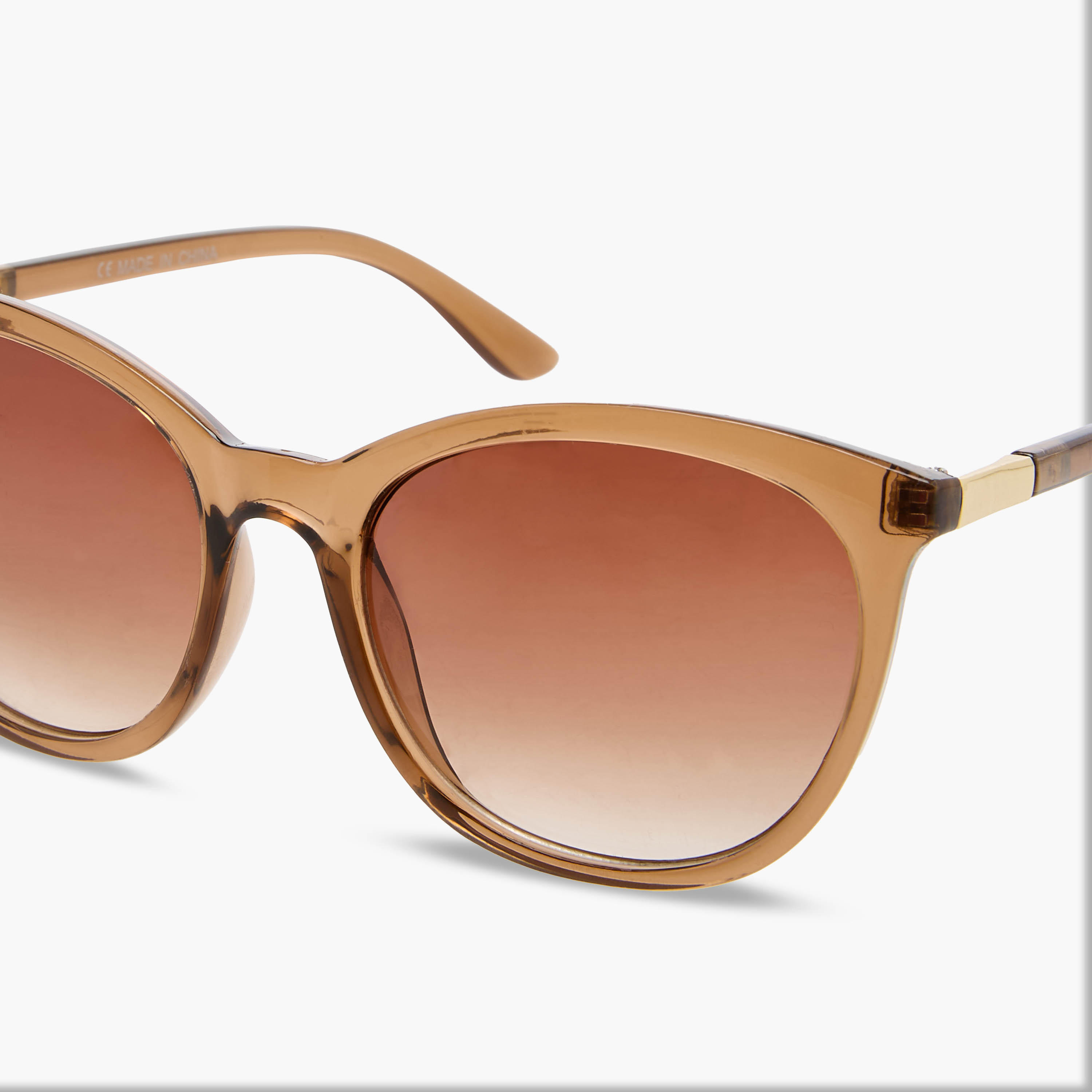 Sunglasses Cateye UV Protection Brown Lens-women-sunglasses-image-6