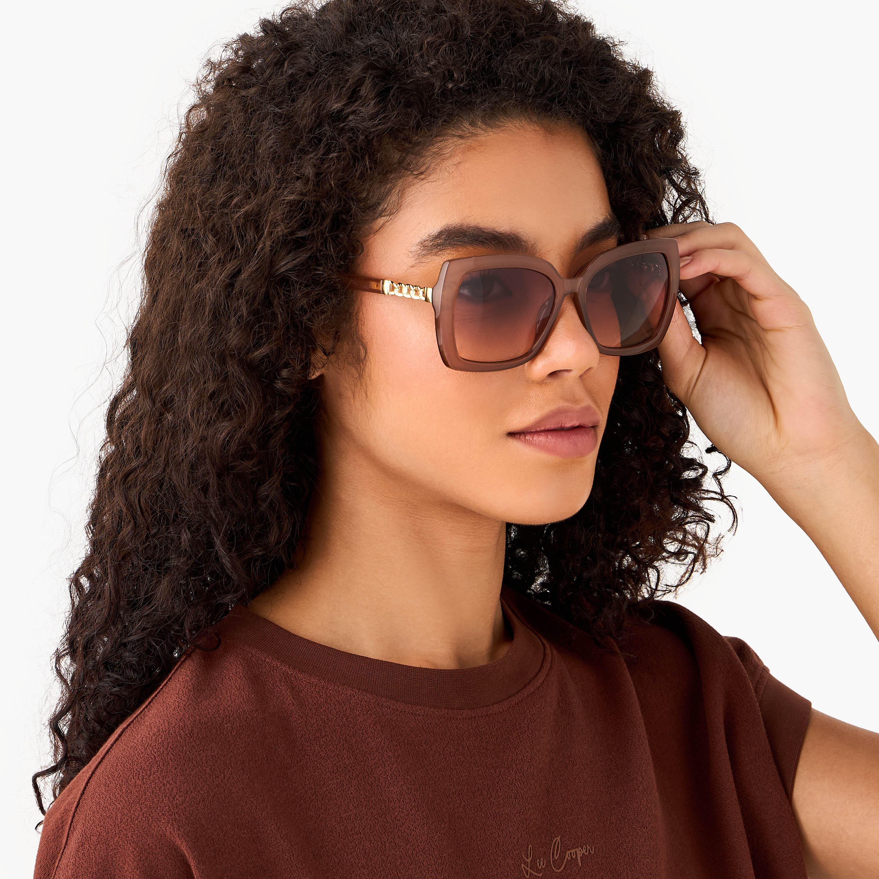 نظارة شمسية مربعة بعدسات بنية وحماية من الأشعة فوق البنفسجية-women-sunglasses-image-5
