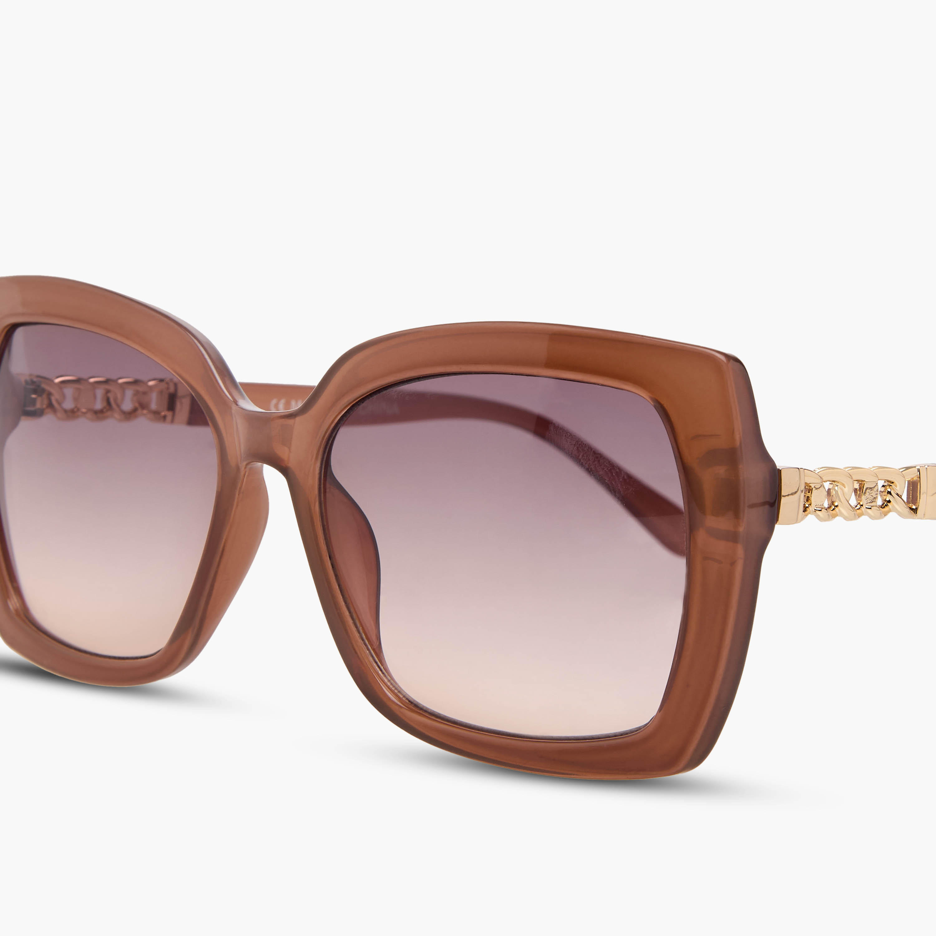 نظارة شمسية مربعة بعدسات بنية وحماية من الأشعة فوق البنفسجية-women-sunglasses-image-1