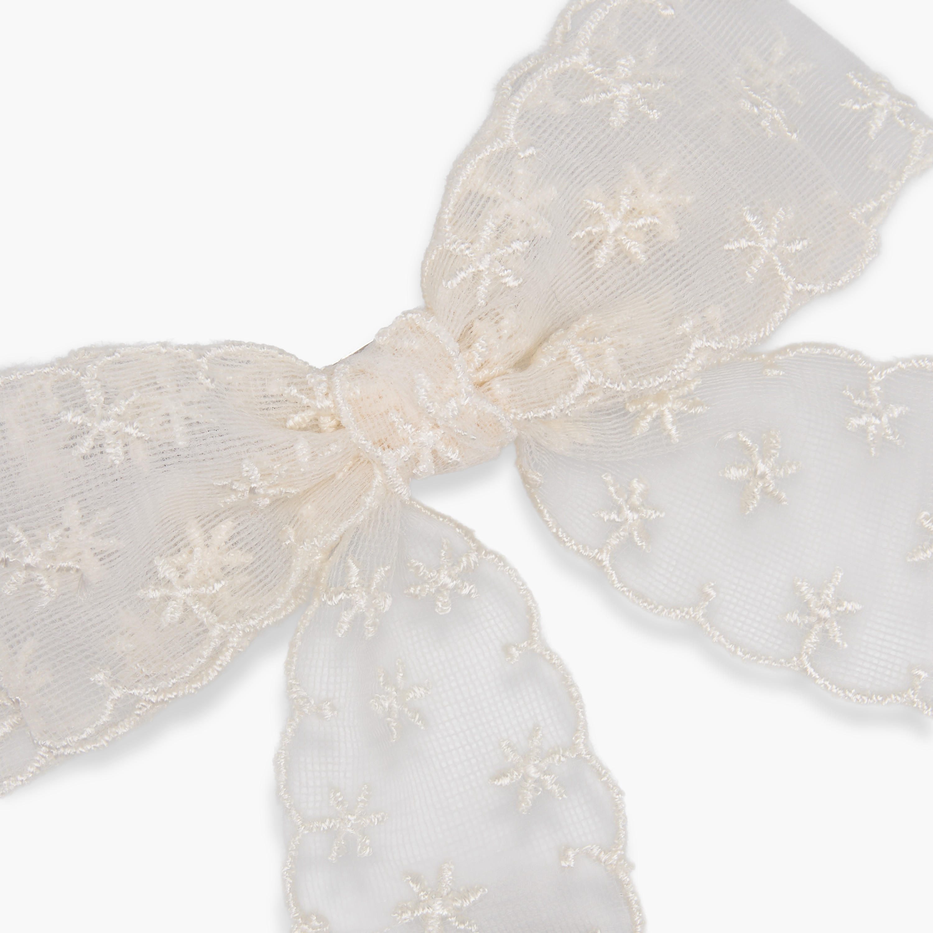 طقم مشابك شعر بفيونكة وتفاصيل دانتيل – قطعتين-women-hairaccessories-clips-image-3
