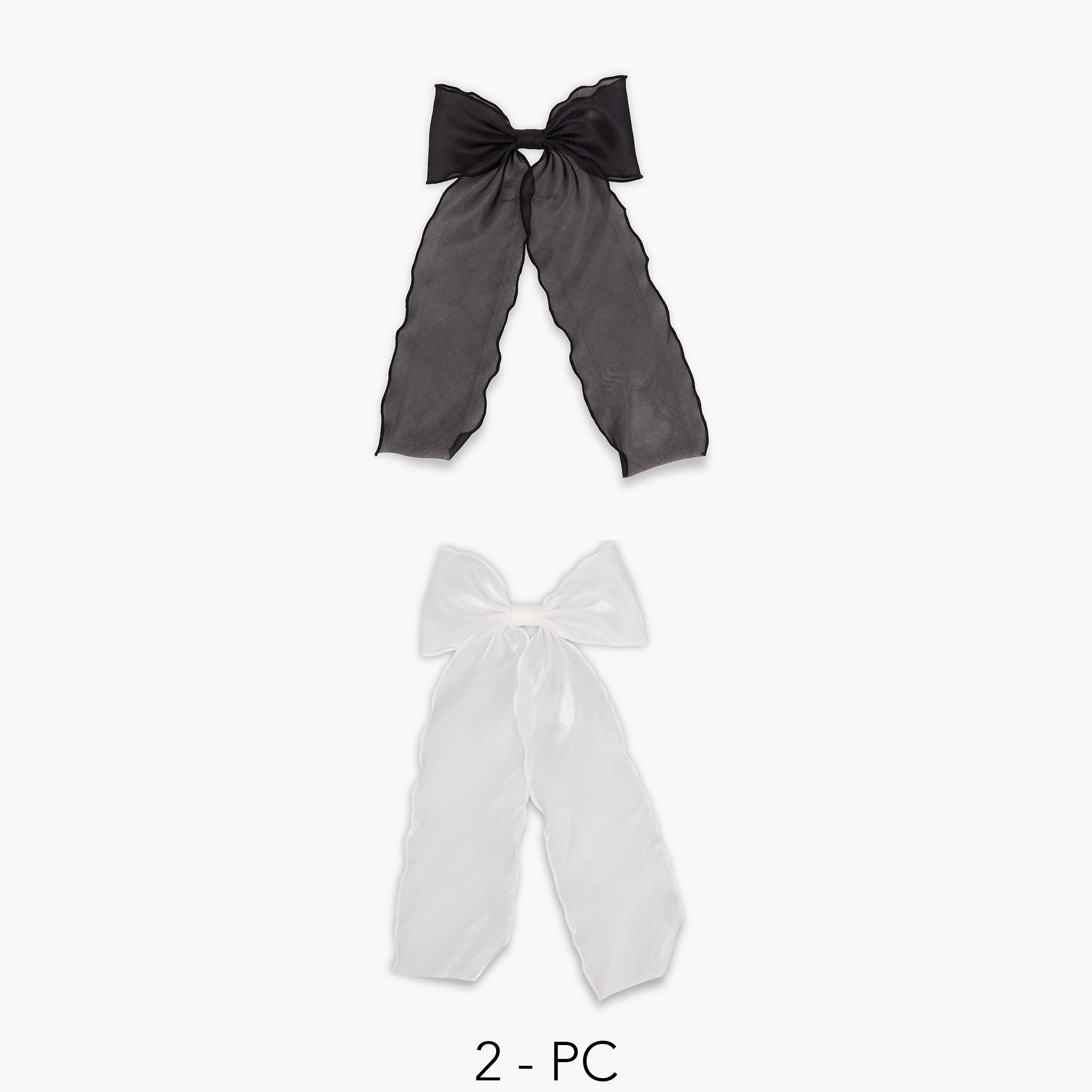 Pack of 2 Bow Barette Hair Clip-women-hairaccessories-clips-image-1