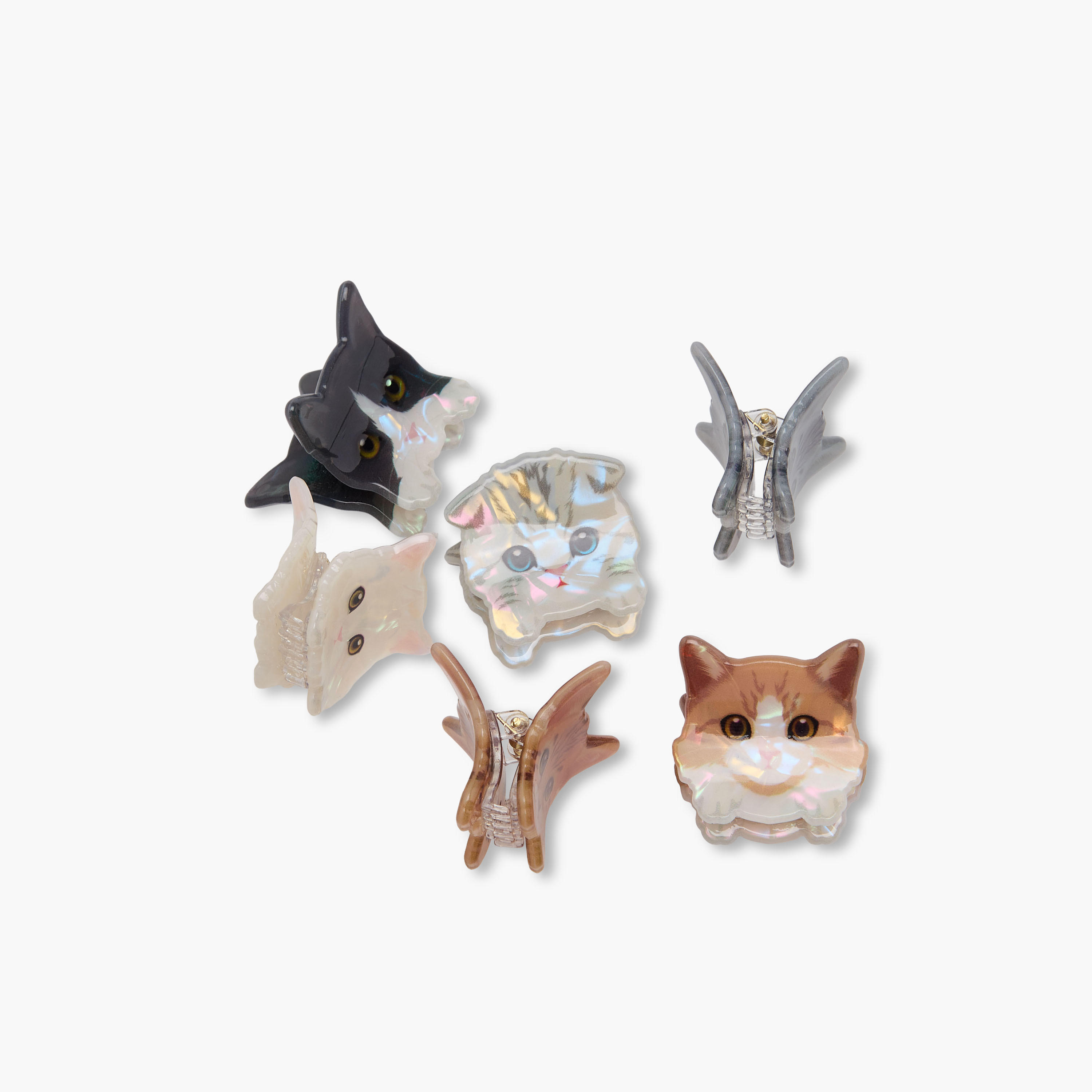 Pack of 6 Cat Hair Clamp-women-hairaccessories-clamps-image-11