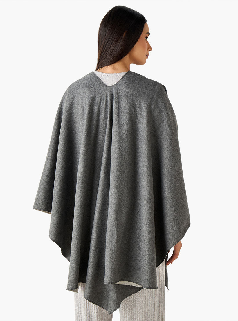 Reversible Cape Multicolour-women-winterwear-scarves-image-5