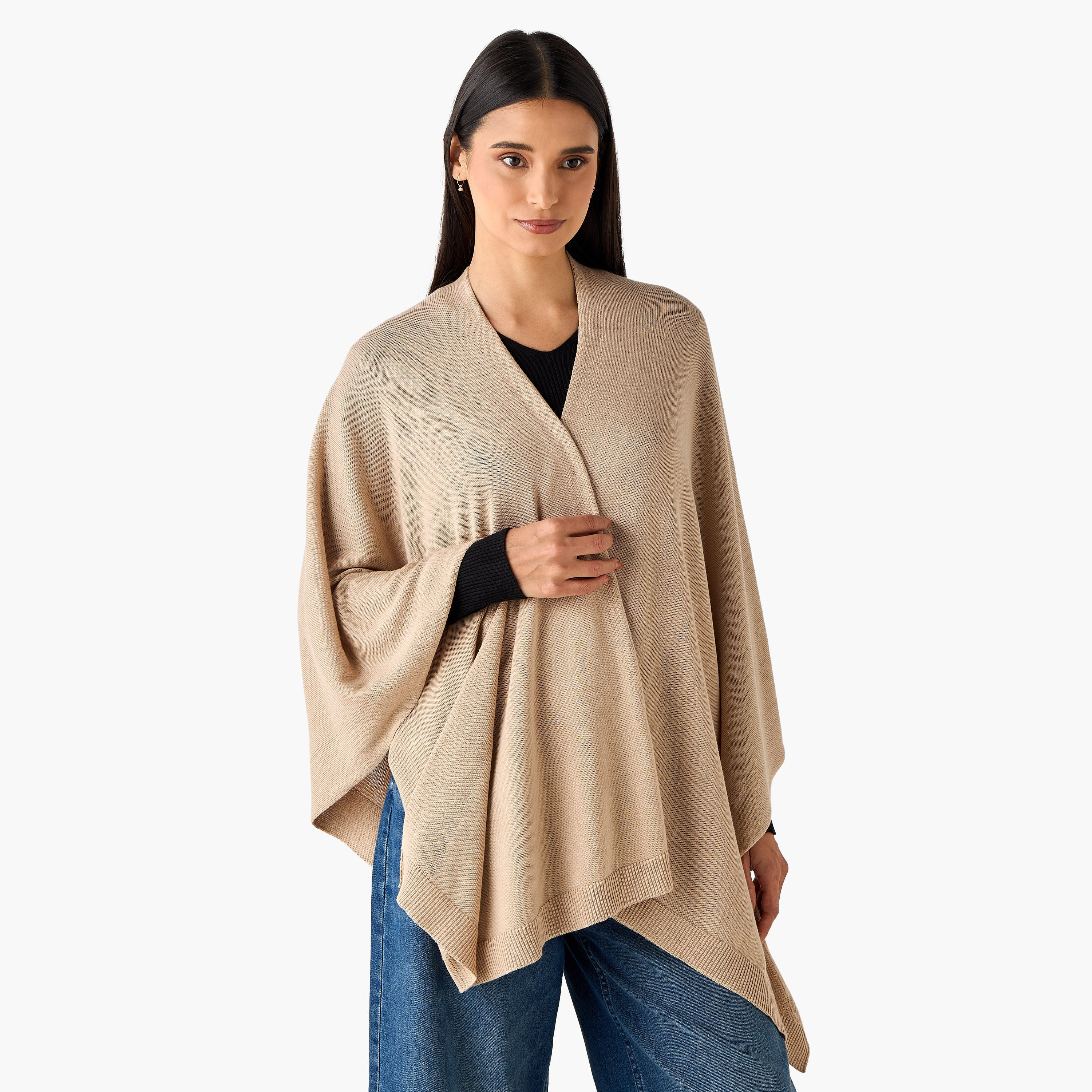 وشاح رداء سادة-women-winterwear-scarves-image-5