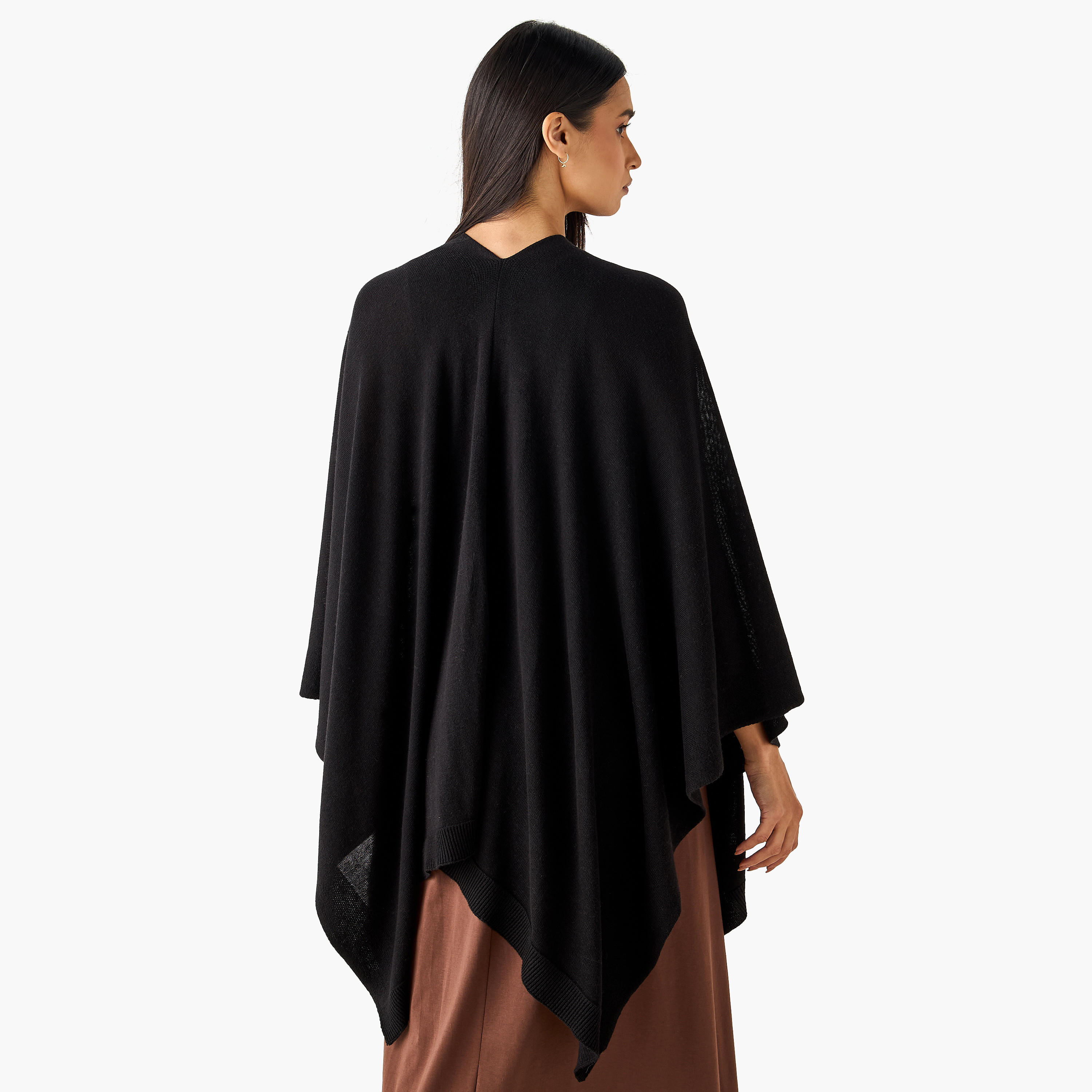 Cape Scarf Plain-women-winterwear-scarves-image-3