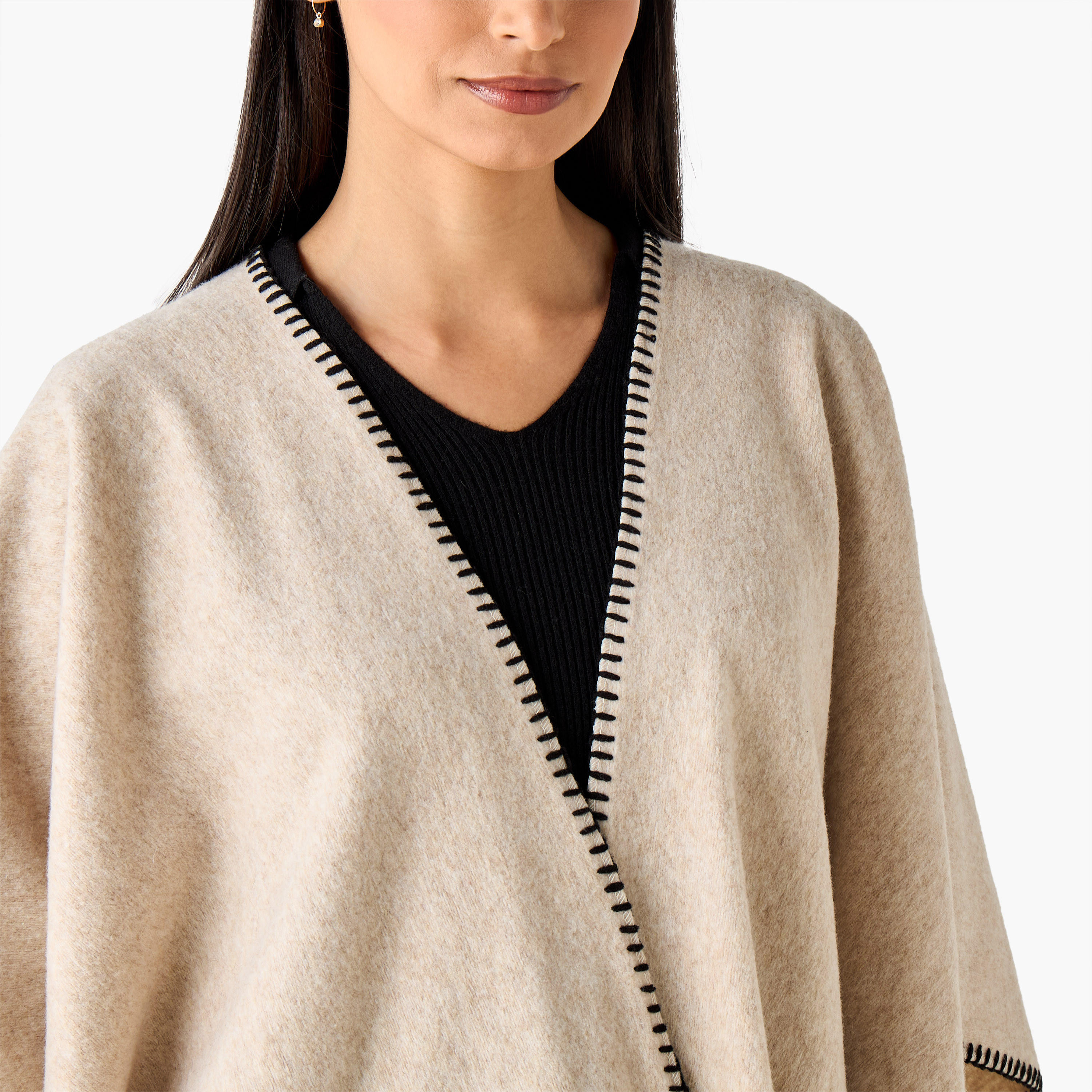 وشاح رداء بتفاصيل درزات-women-winterwear-scarves-image-3