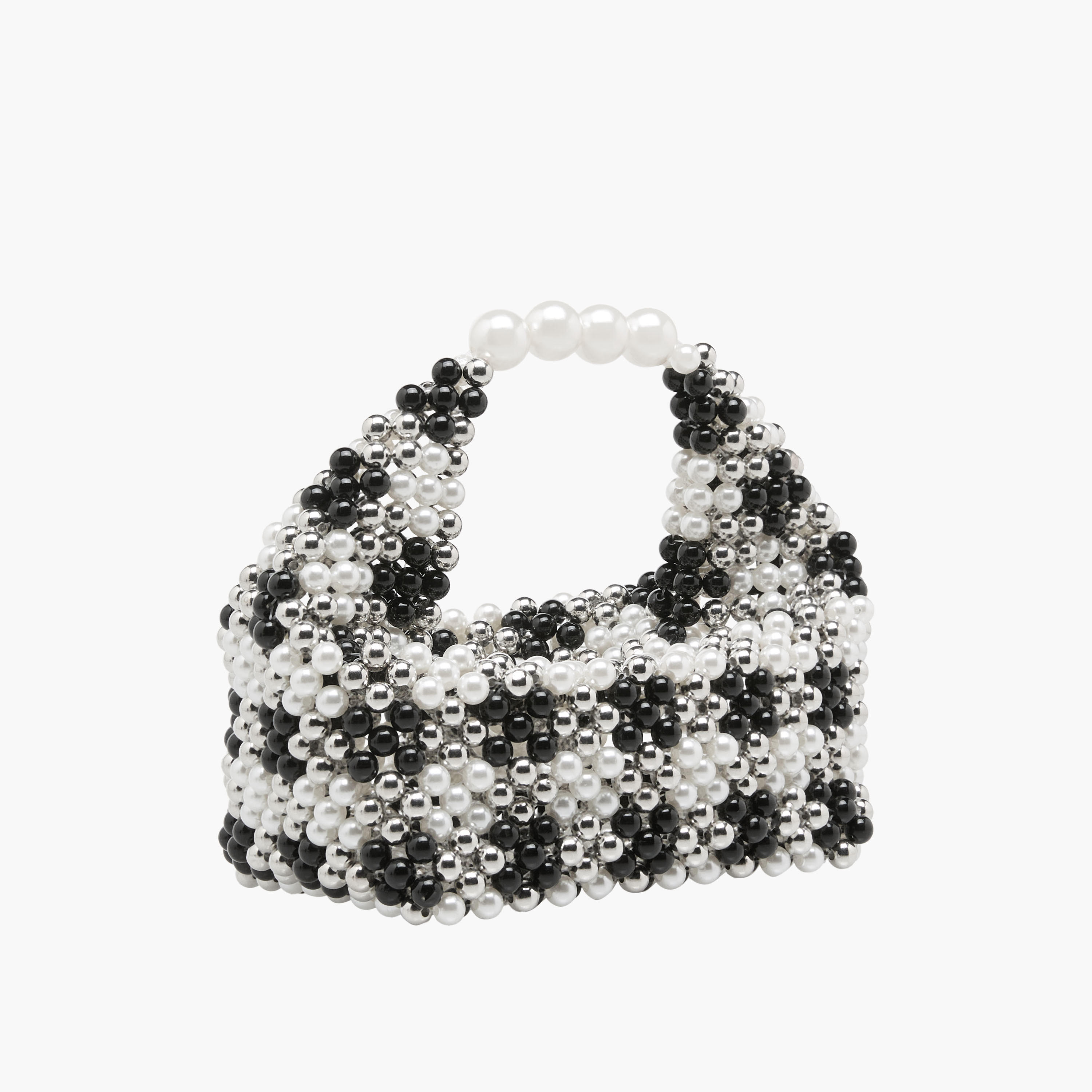 Beaded Pearl Embellished Hobo Bag-women-bagsandwallets-handbags-image-5