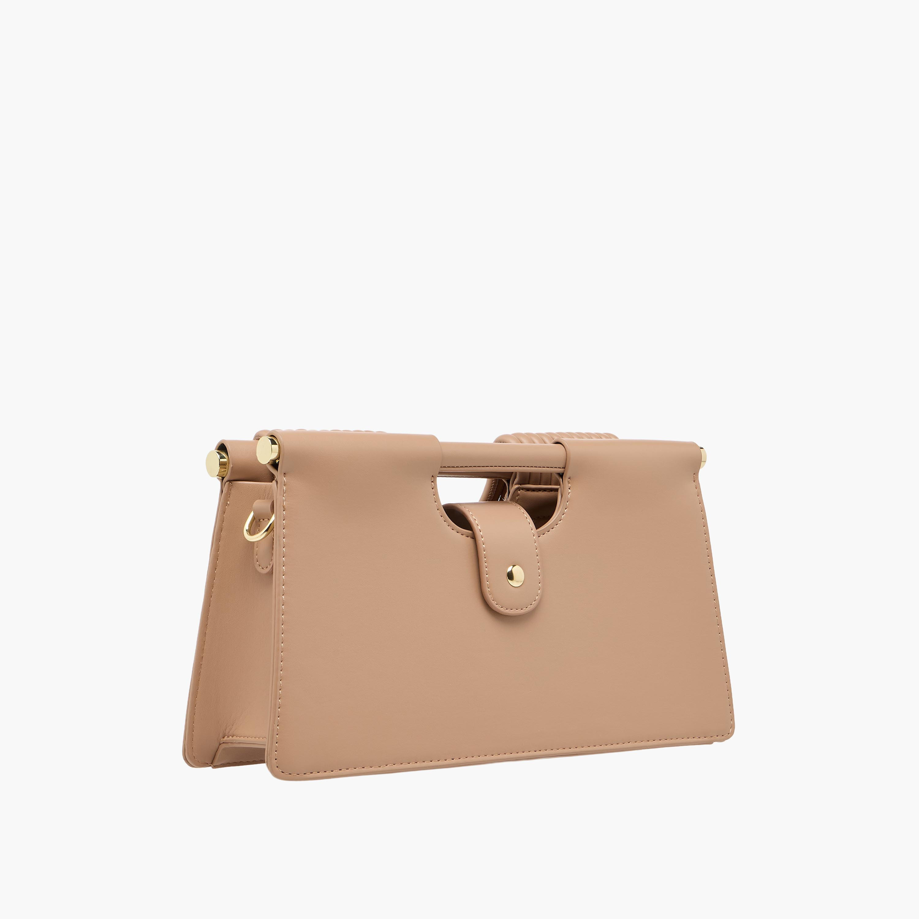Textured Handle Clutch with Detachable Strap-women-bagsandwallets-handbags-image-5