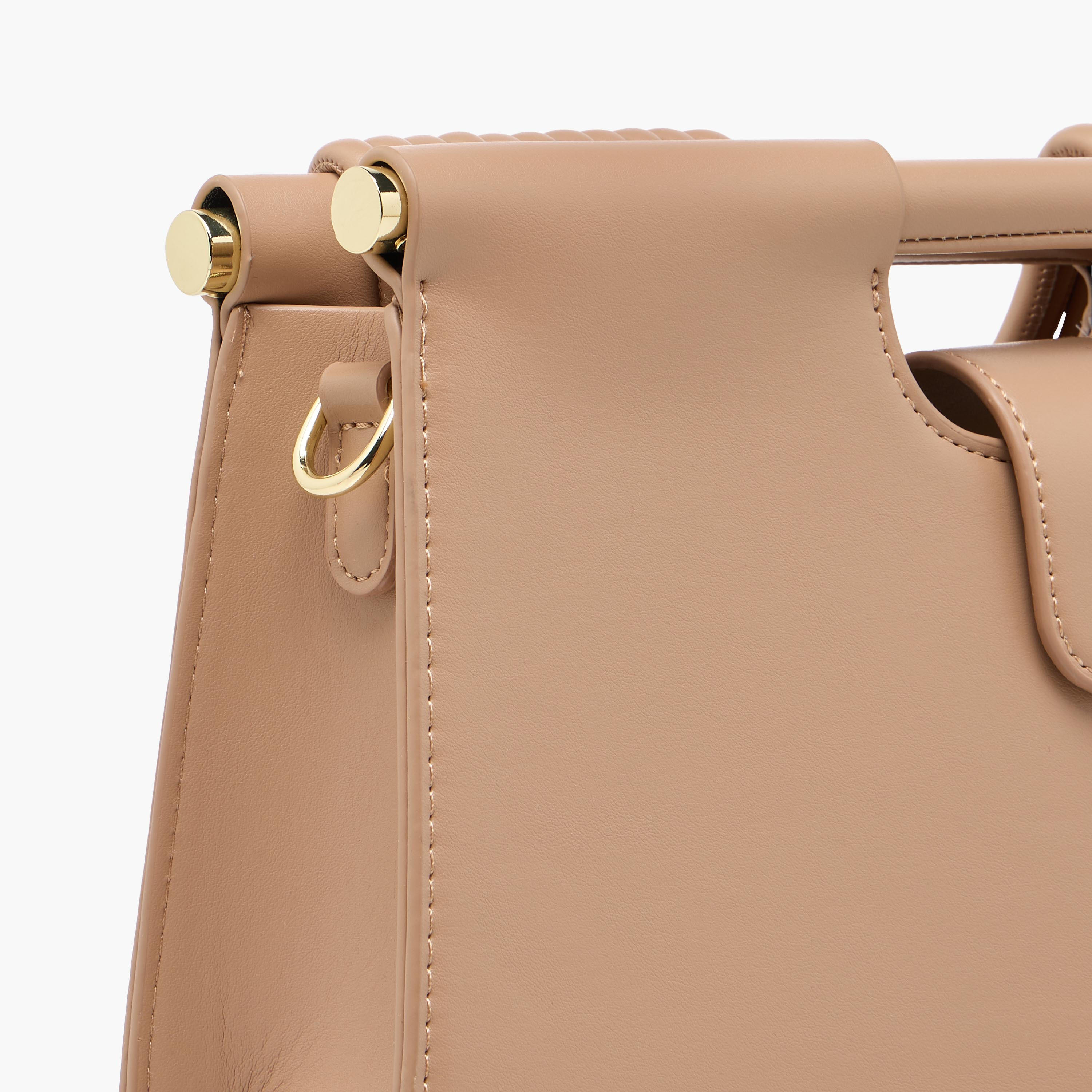 Textured Handle Clutch with Detachable Strap-women-bagsandwallets-handbags-image-7