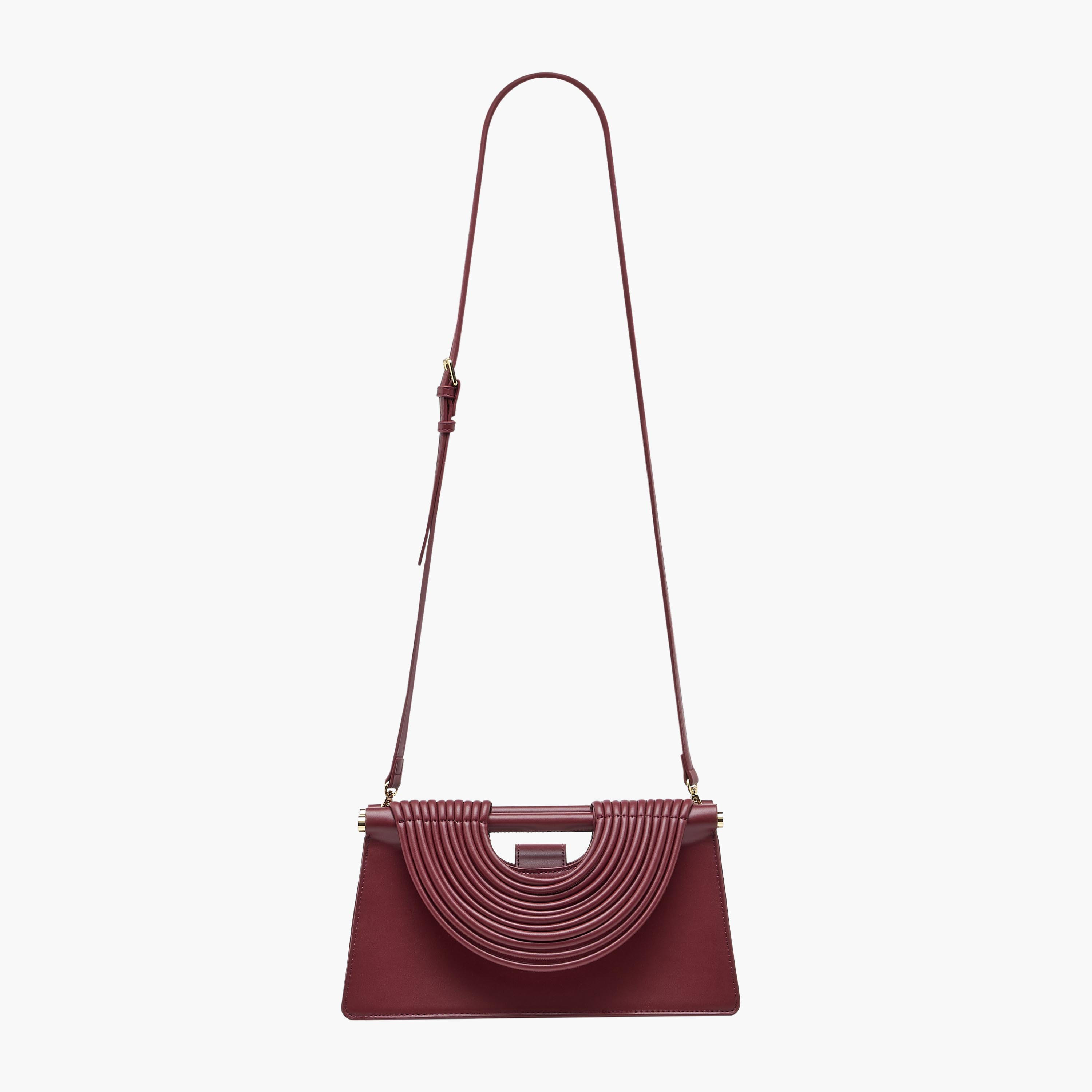 Textured Handle Clutch with Detachable Strap-women-bagsandwallets-handbags-image-3