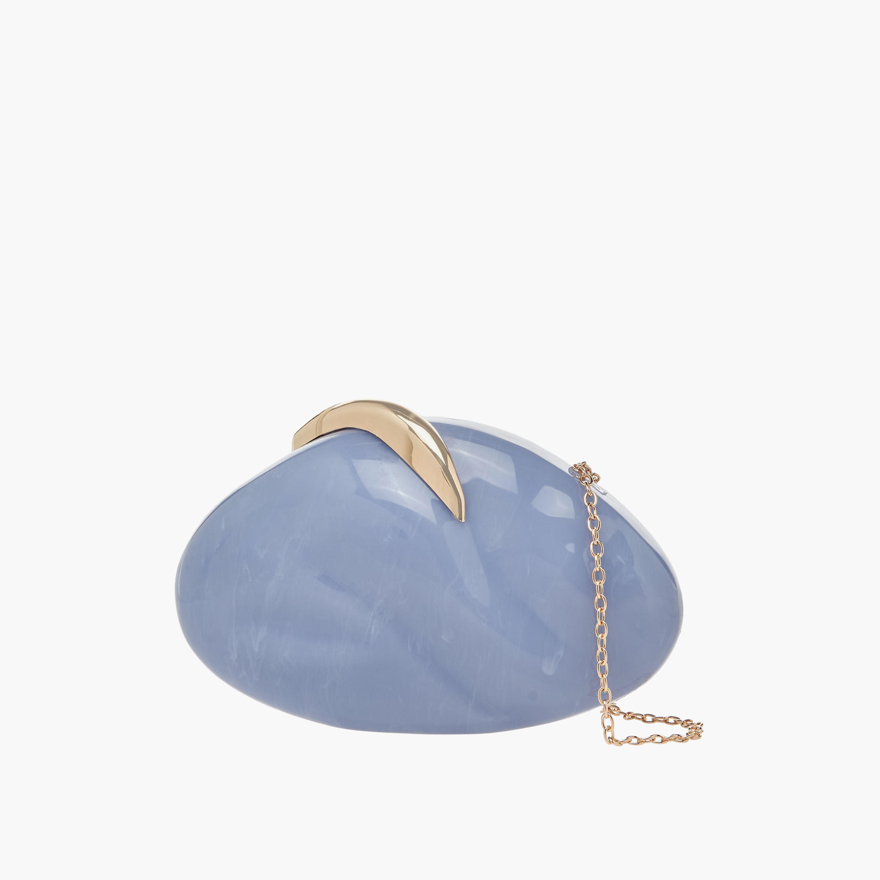 Textured Clutch with Detachable Chain Strap-women-bagsandwallets-handbags-image-1