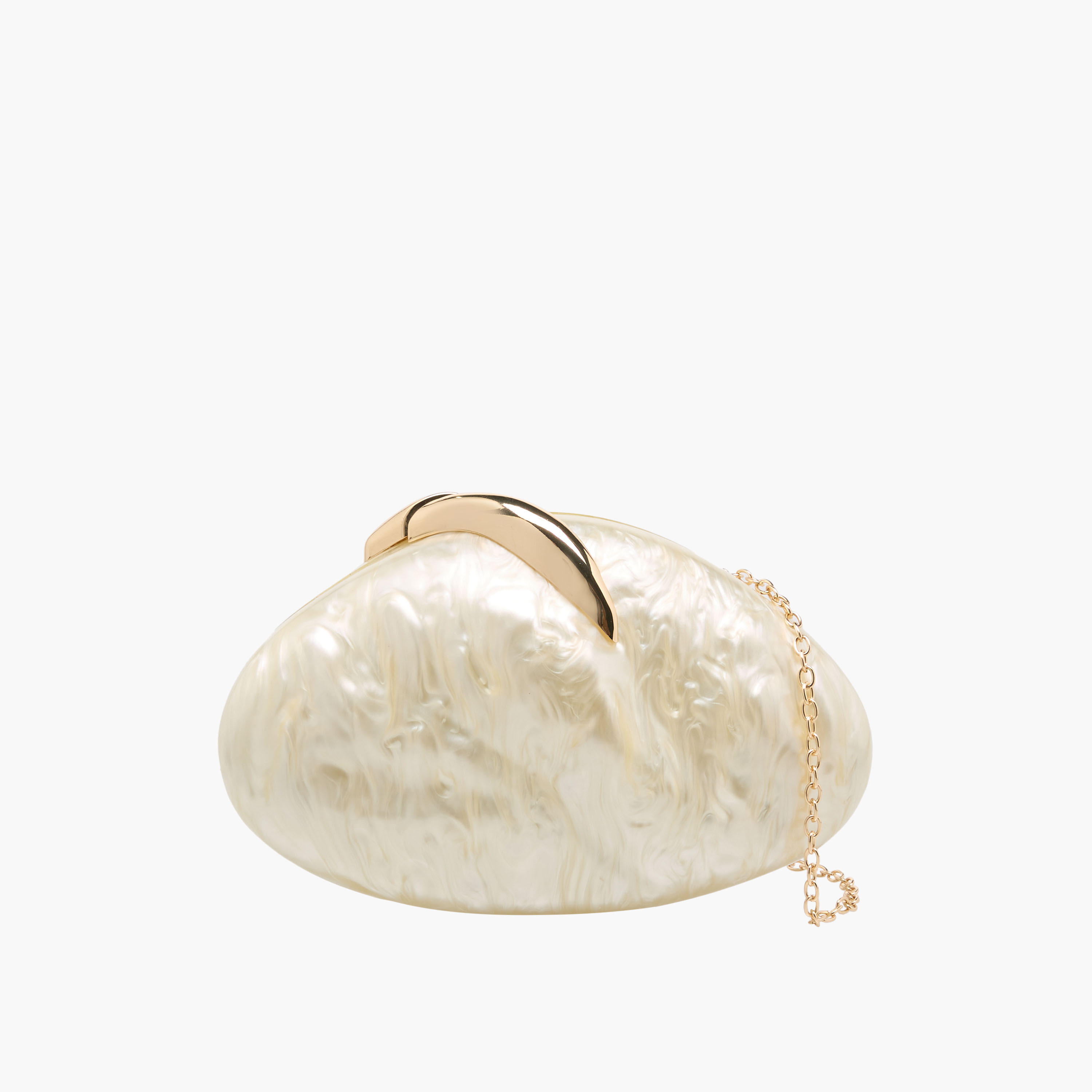 Textured Clutch with Detachable Chain Strap-women-bagsandwallets-handbags-image-1