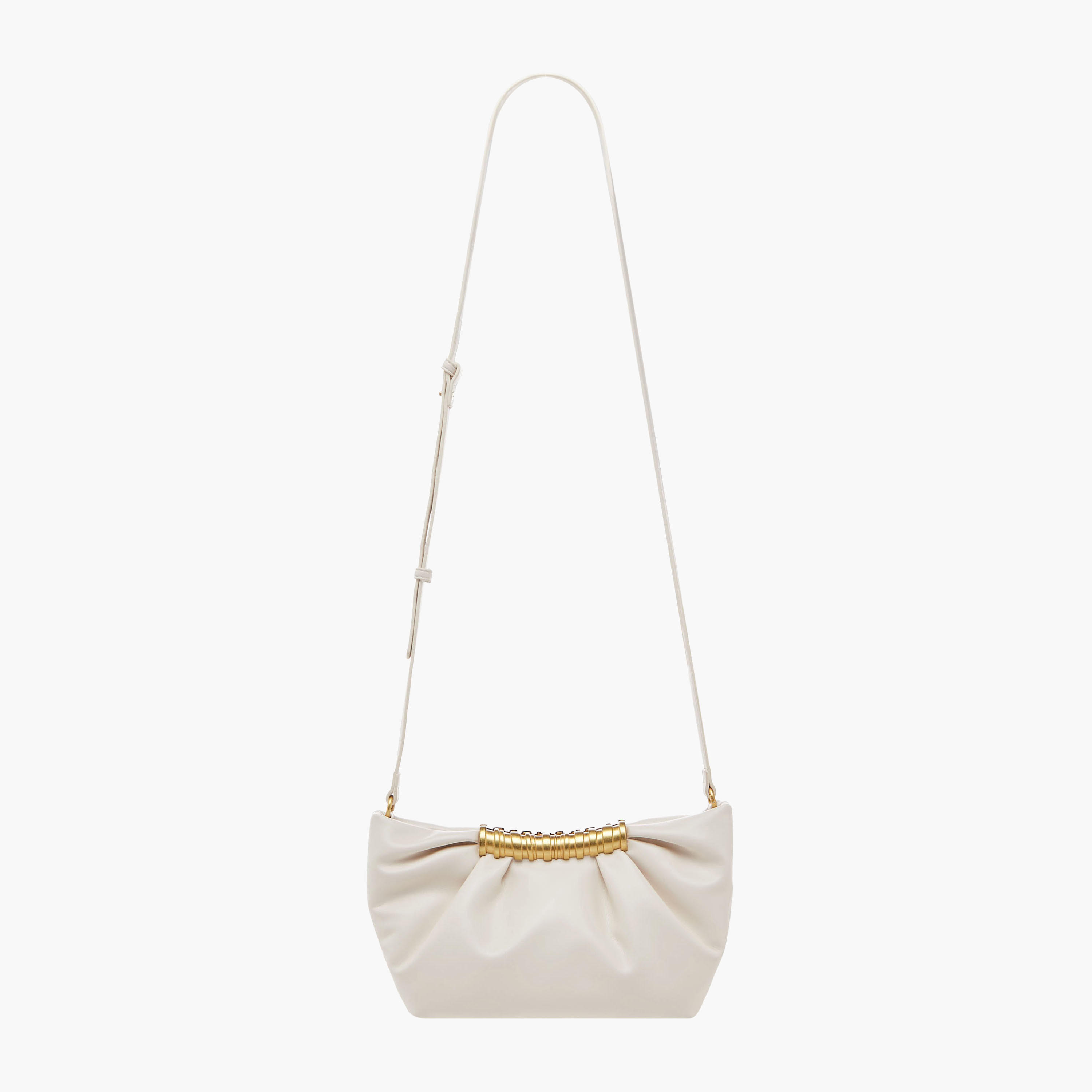Ruched Crossbody Bag with Adjustable Strap-women-bagsandwallets-handbags-image-3