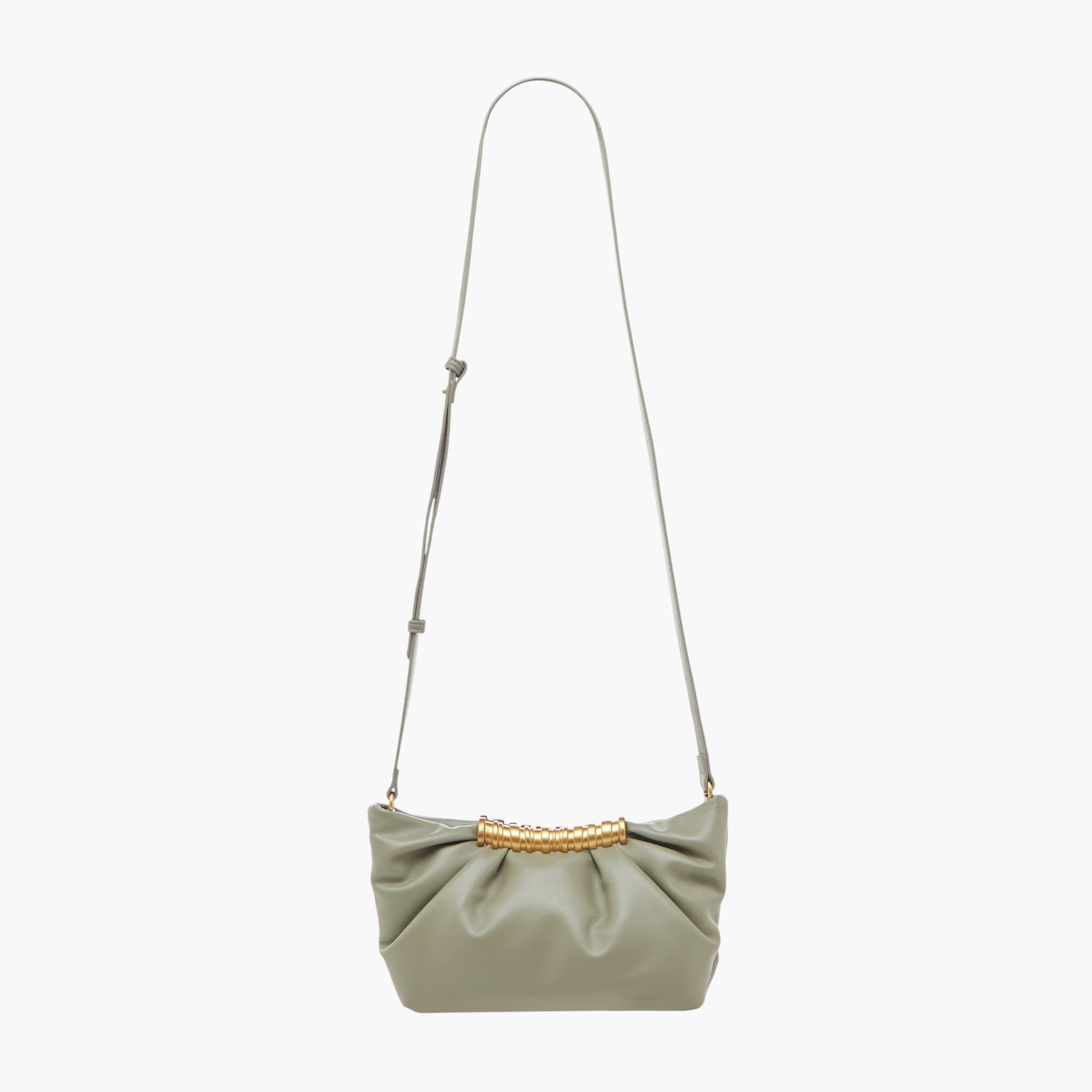 Ruched Crossbody Bag with Adjustable Strap-women-bagsandwallets-handbags-image-3
