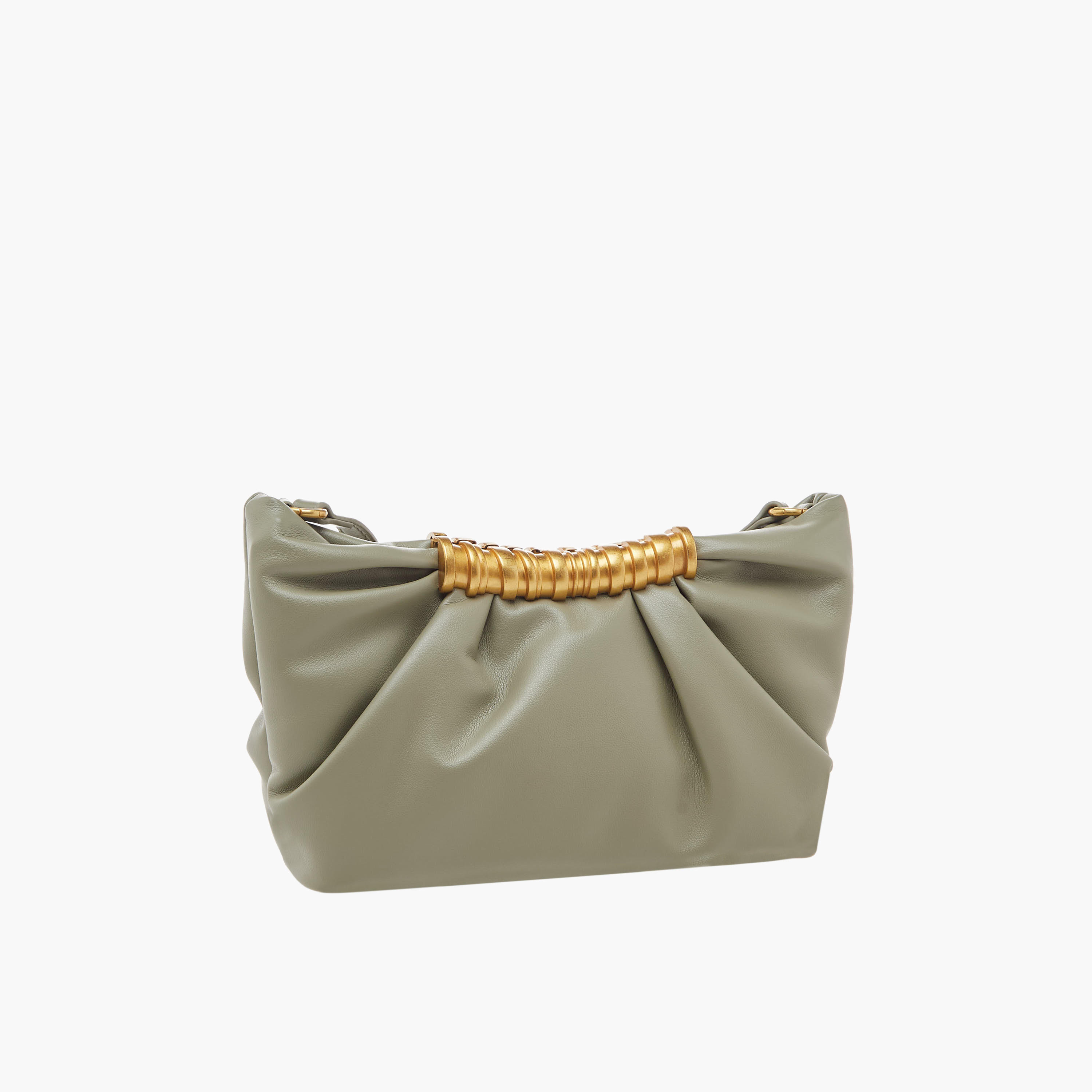 Ruched Crossbody Bag with Adjustable Strap-women-bagsandwallets-handbags-image-4
