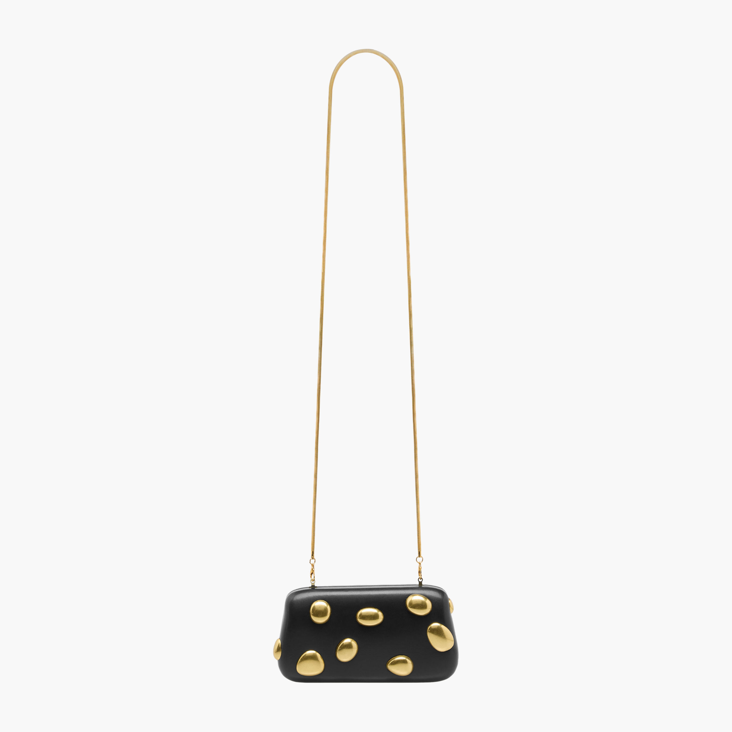 Metal Accent Clutch with Detachable Chain Strap-women-bagsandwallets-handbags-image-3