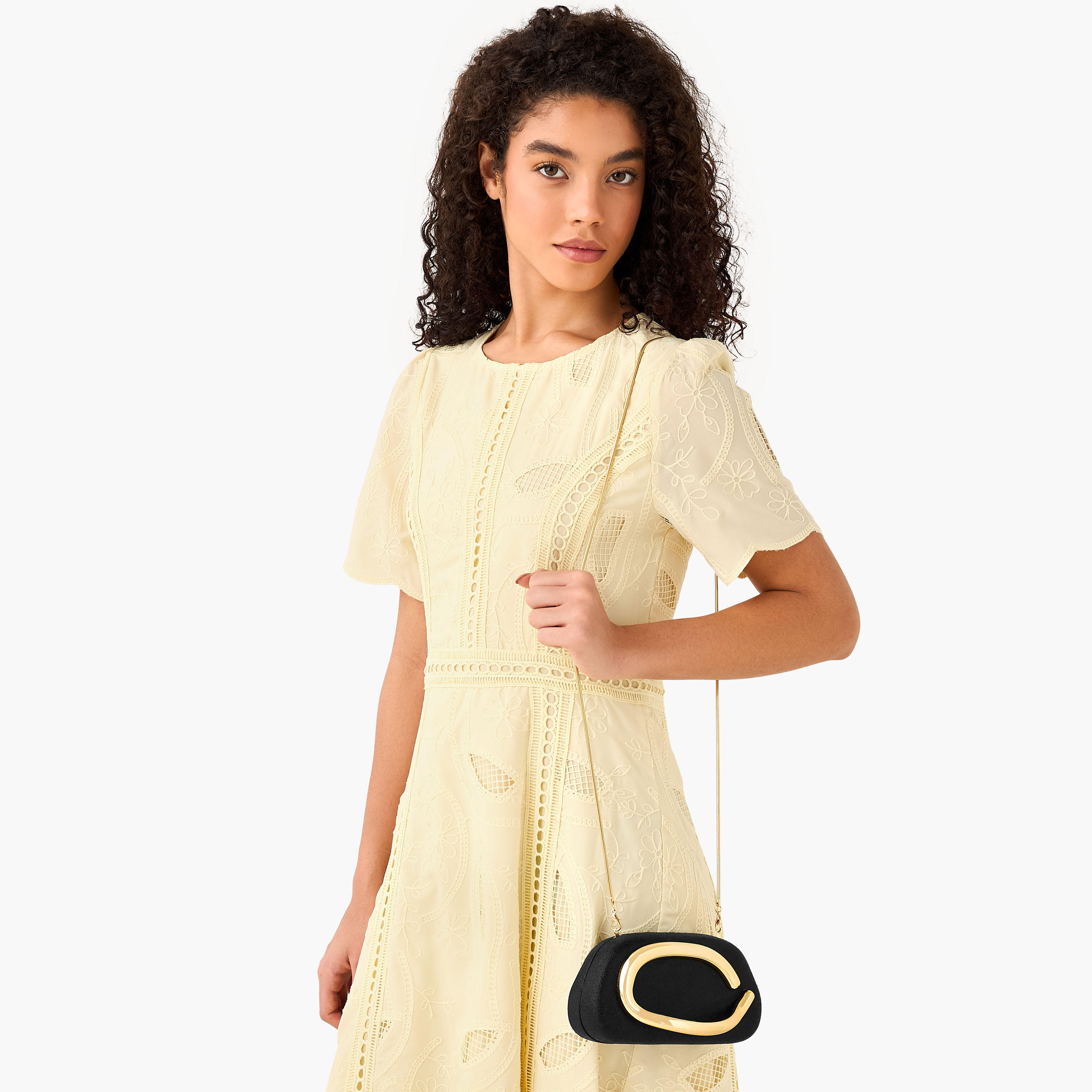 Metallic Accent Clutch with Detachable Chain Strap-women-bagsandwallets-handbags-image-8