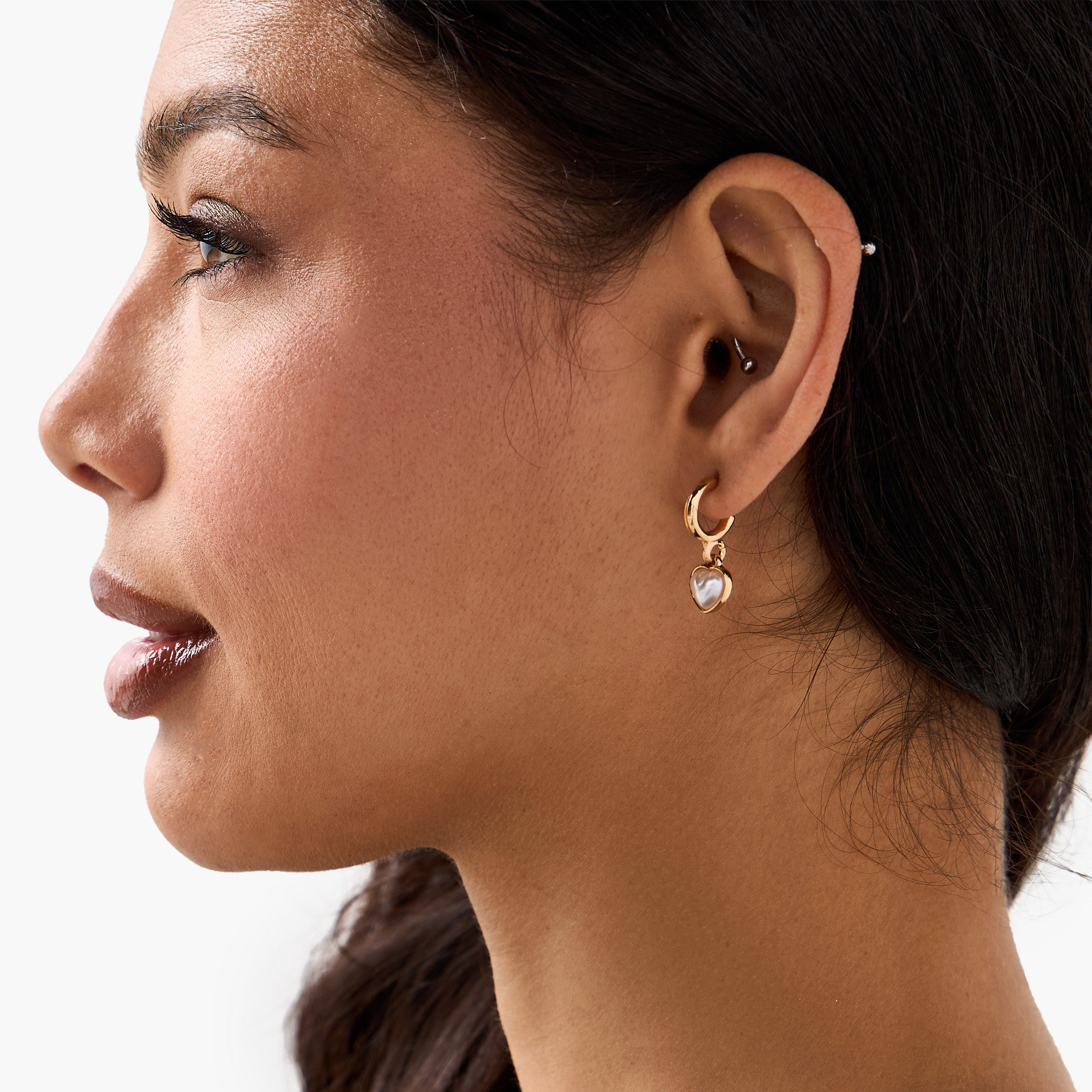 Pack of 9 Gold Tone Assorted Earrings with Pushback Closure-women-watchesandjewellery-jewellery-earrings-image-2