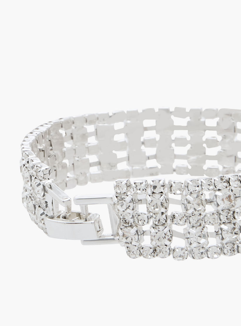 سوار ميتاليك مزين-women-watchesandjewellery-jewellery-banglesandbracelets-image-1