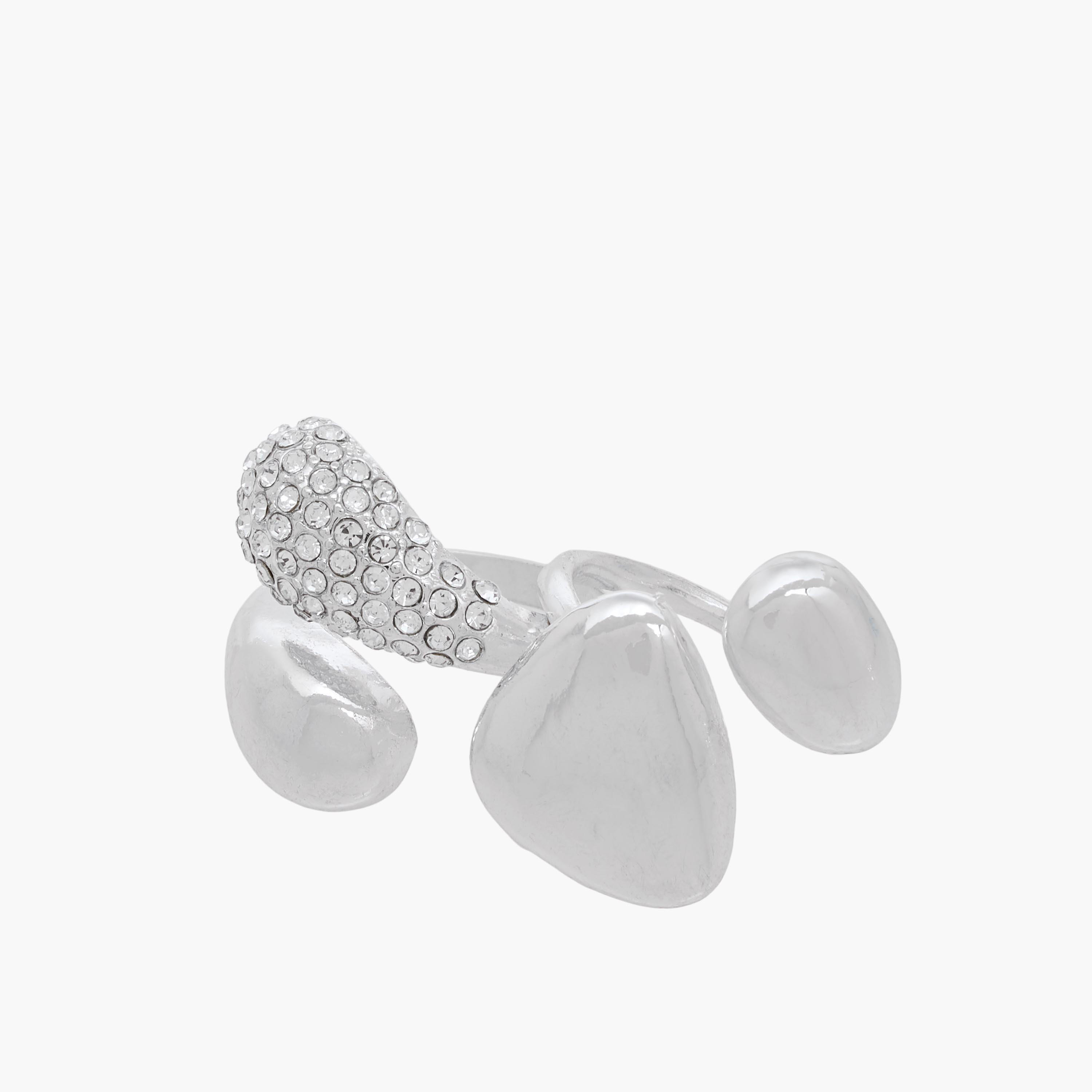 خواتم كرات متنوعة بلون فضي - طقم من 4 قطع-women-watchesandjewellery-jewellery-rings-image-1