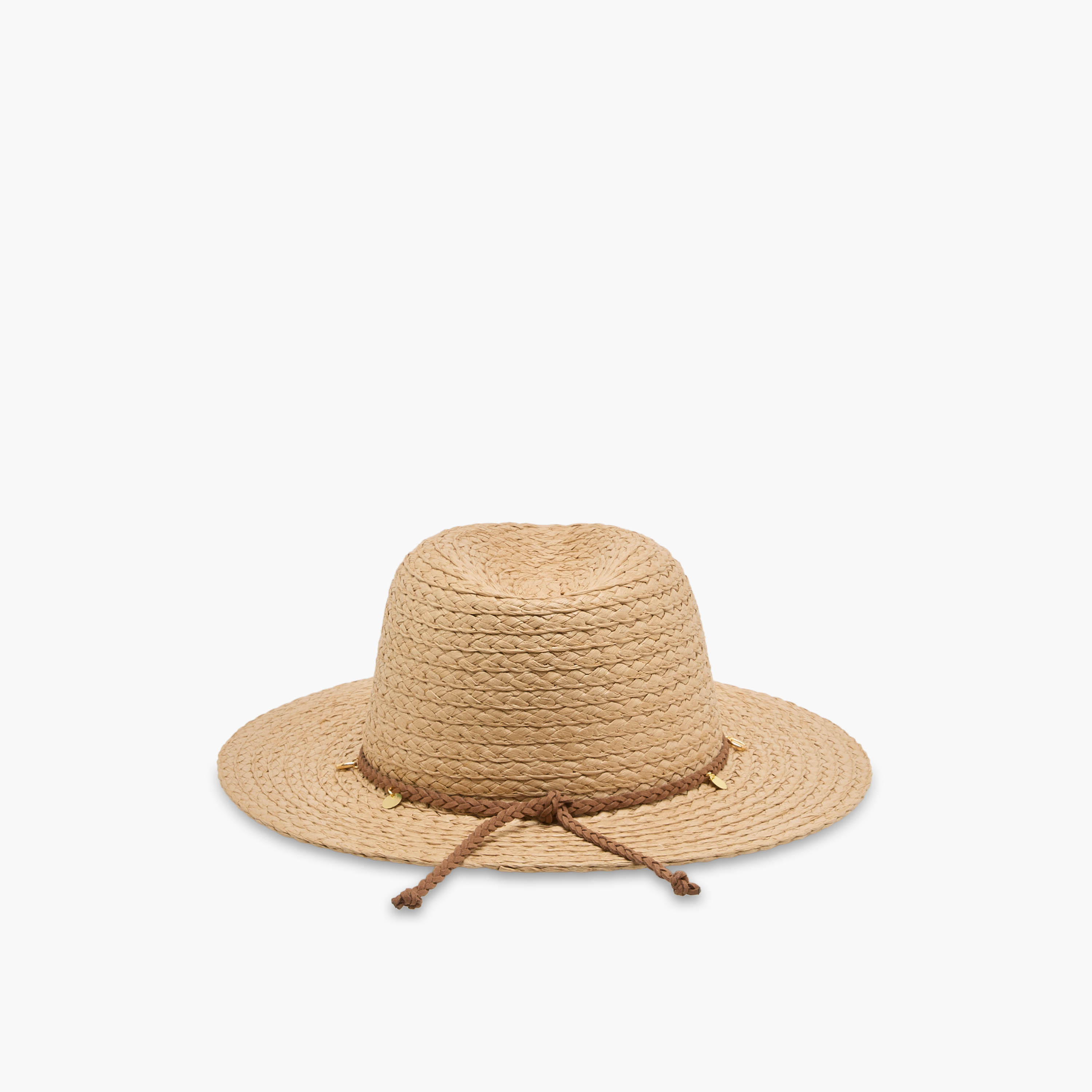 قبعة شاطئ بارزة الملمس بتفاصيل تعليقة-women-clothingaccessories-capsandhats-image-9