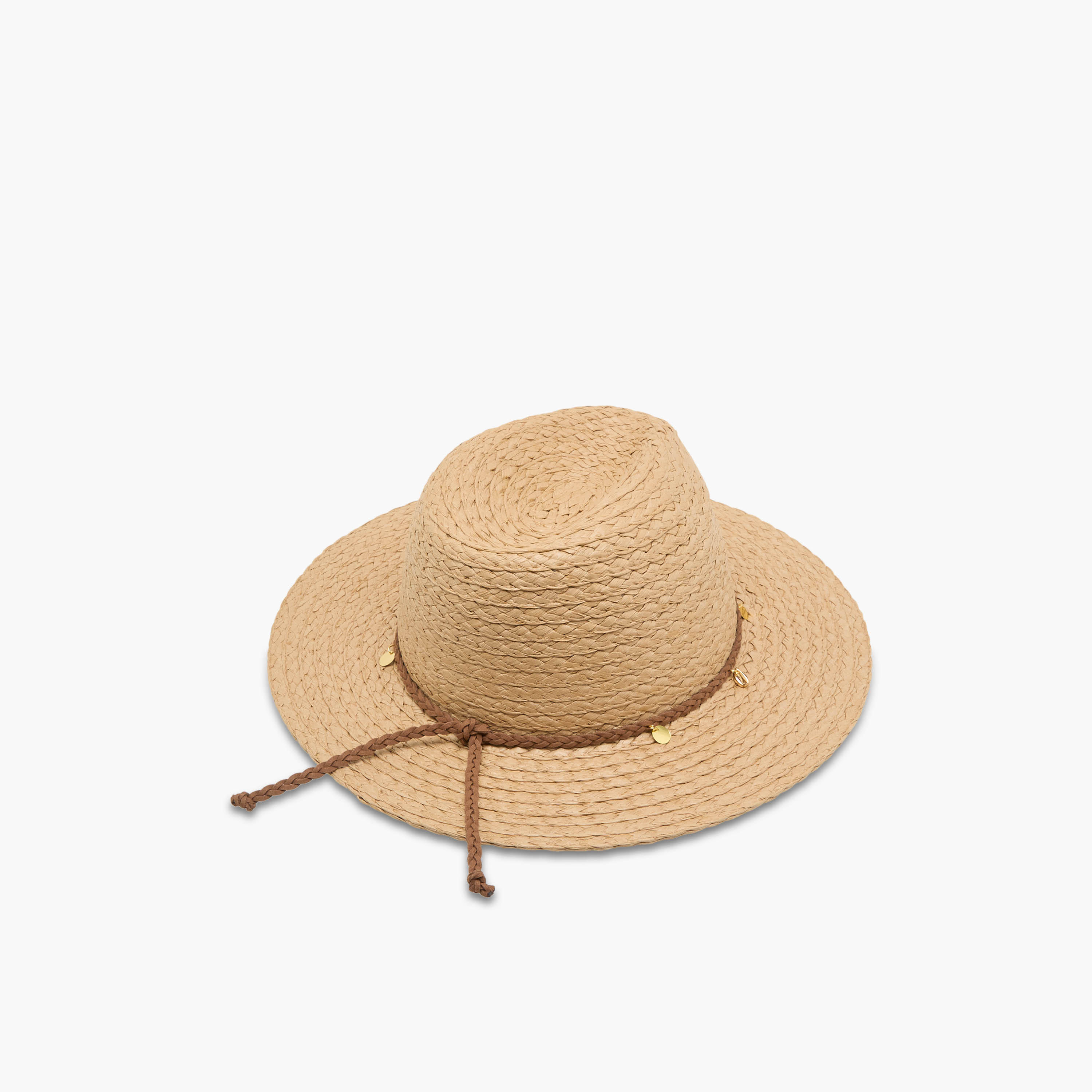 قبعة شاطئ بارزة الملمس بتفاصيل تعليقة-women-clothingaccessories-capsandhats-image-7