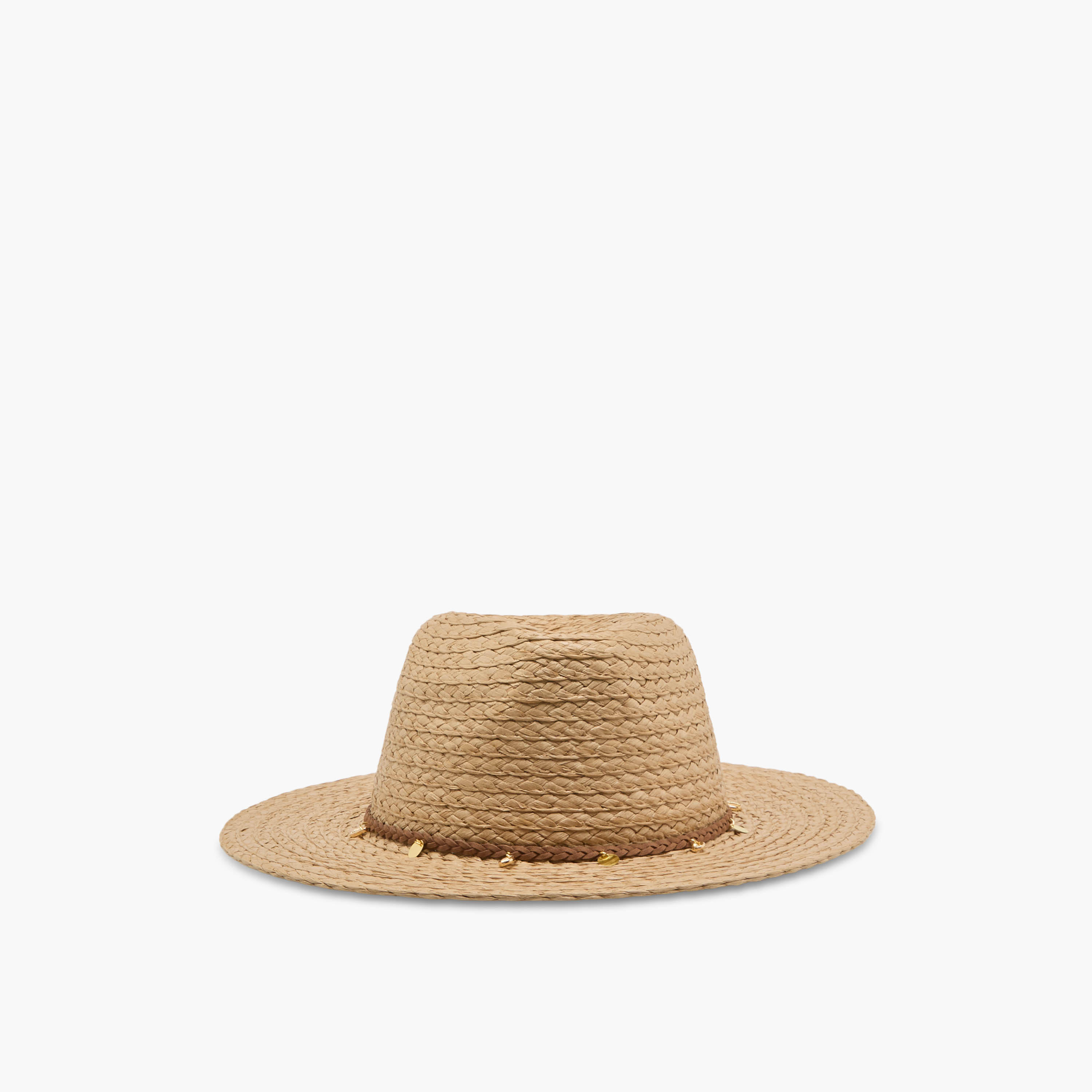 قبعة شاطئ بارزة الملمس بتفاصيل تعليقة-women-clothingaccessories-capsandhats-image-6