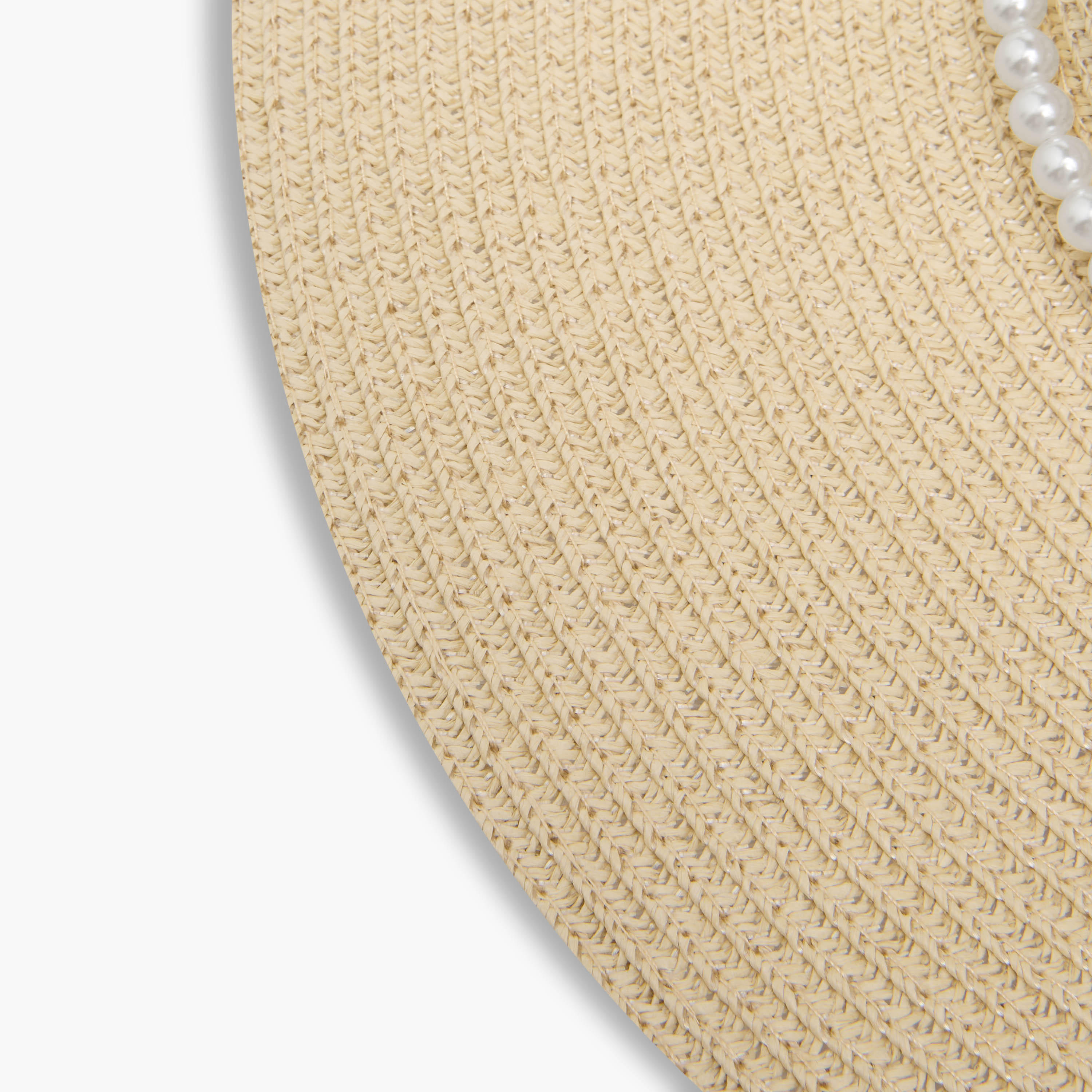 قبعة شاطئ بقصة لؤلؤ وفيونكة بارزة الملمس-women-clothingaccessories-capsandhats-image-2