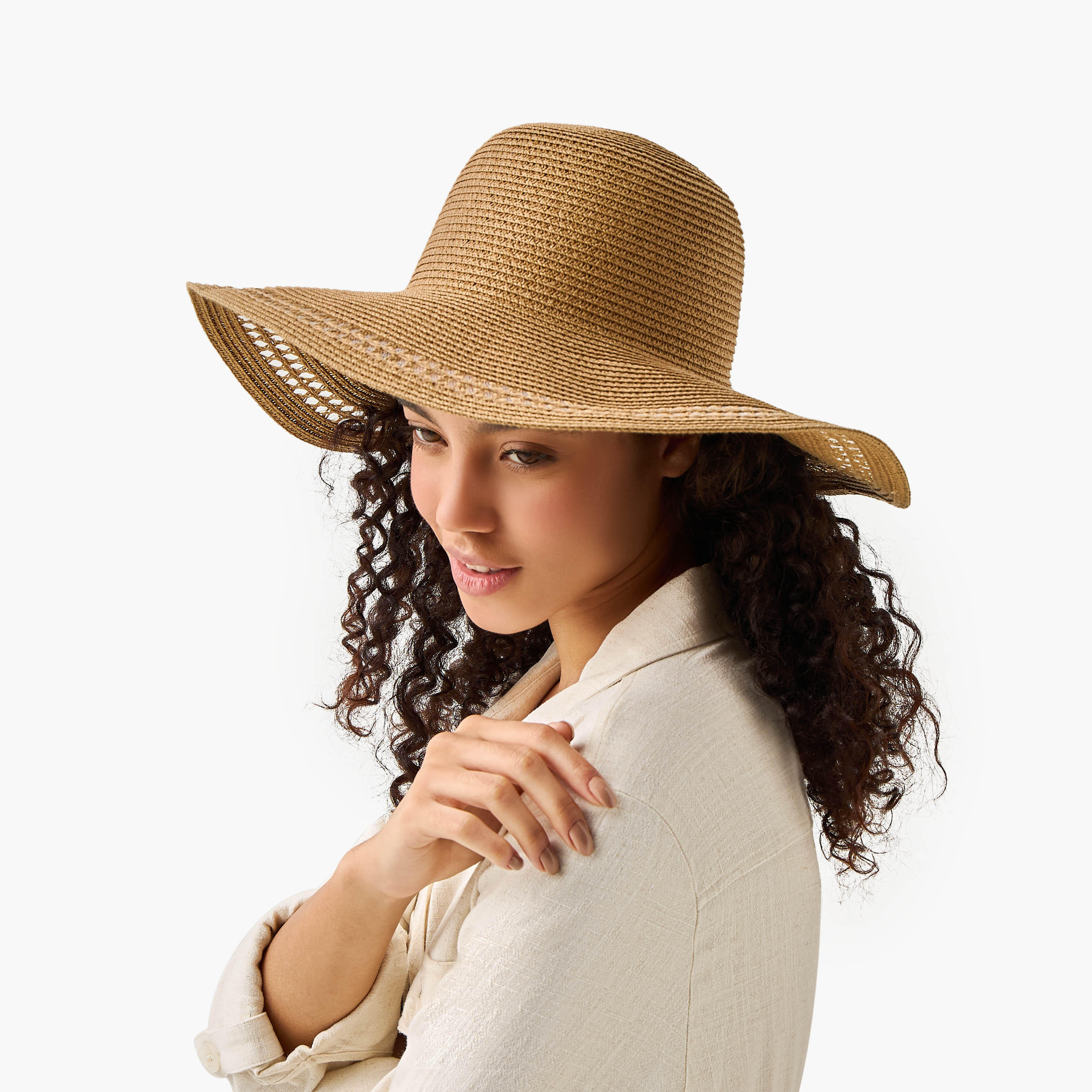 قبعة شاطئ بارزة الملمس-women-clothingaccessories-capsandhats-image-7