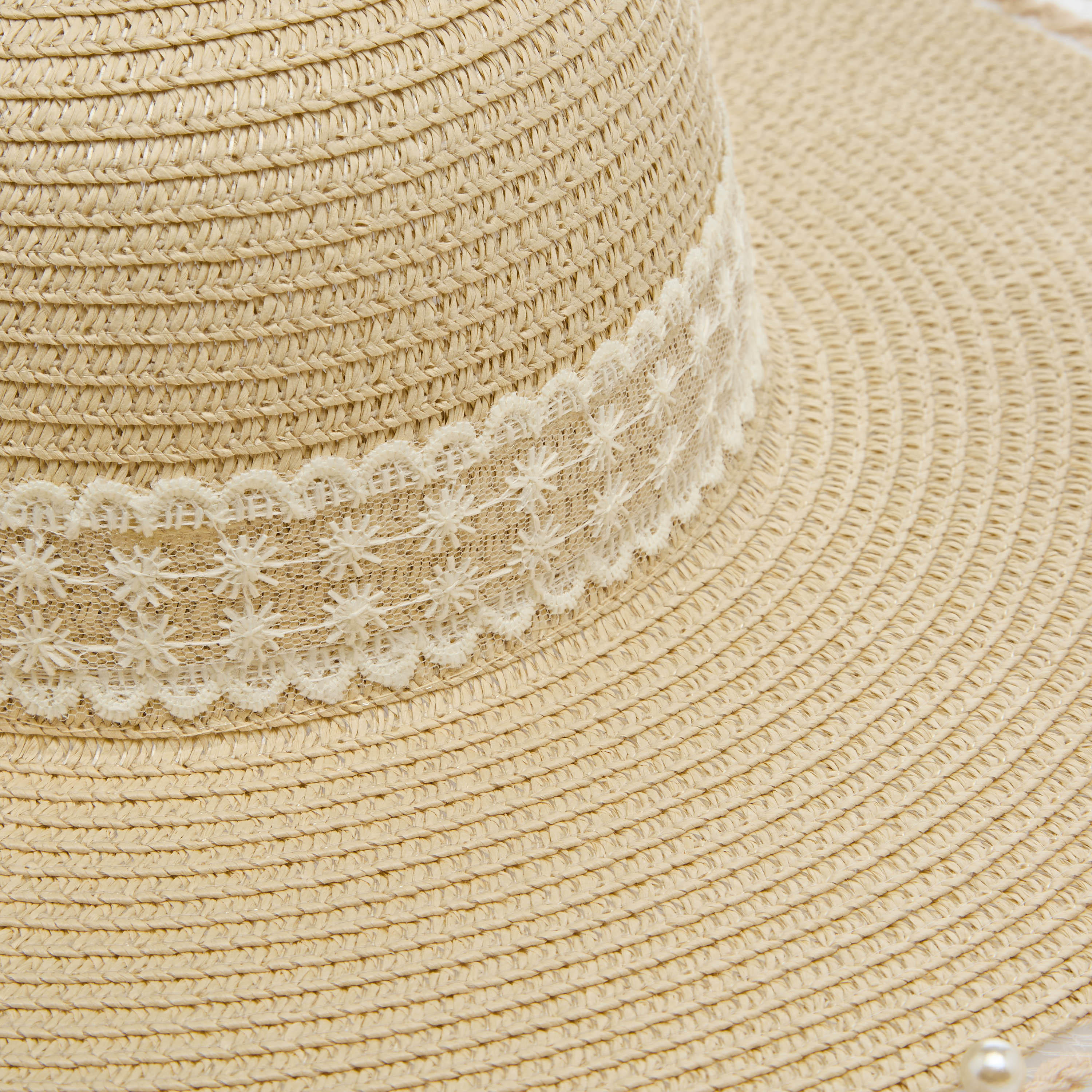 Textured Pearl and Lace Beach Hat-women-clothingaccessories-capsandhats-image-7