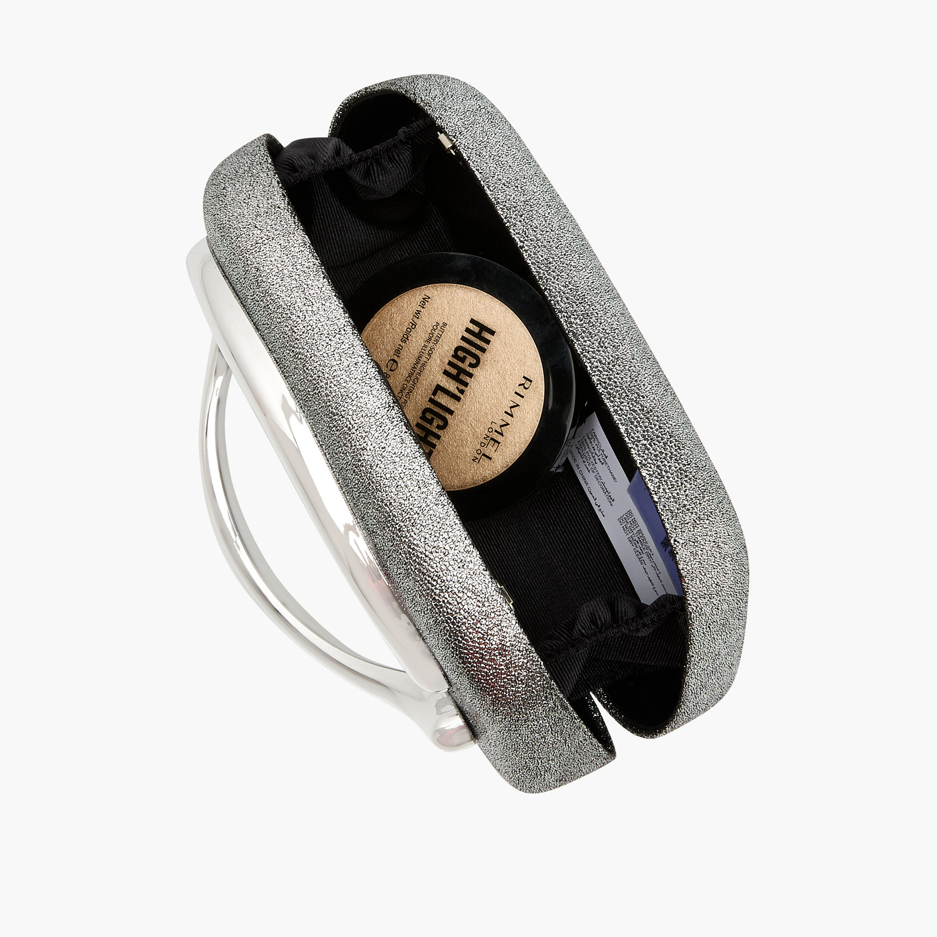 Metallic Accent Clutch with Detachable Chain Strap-women-bagsandwallets-handbags-image-9