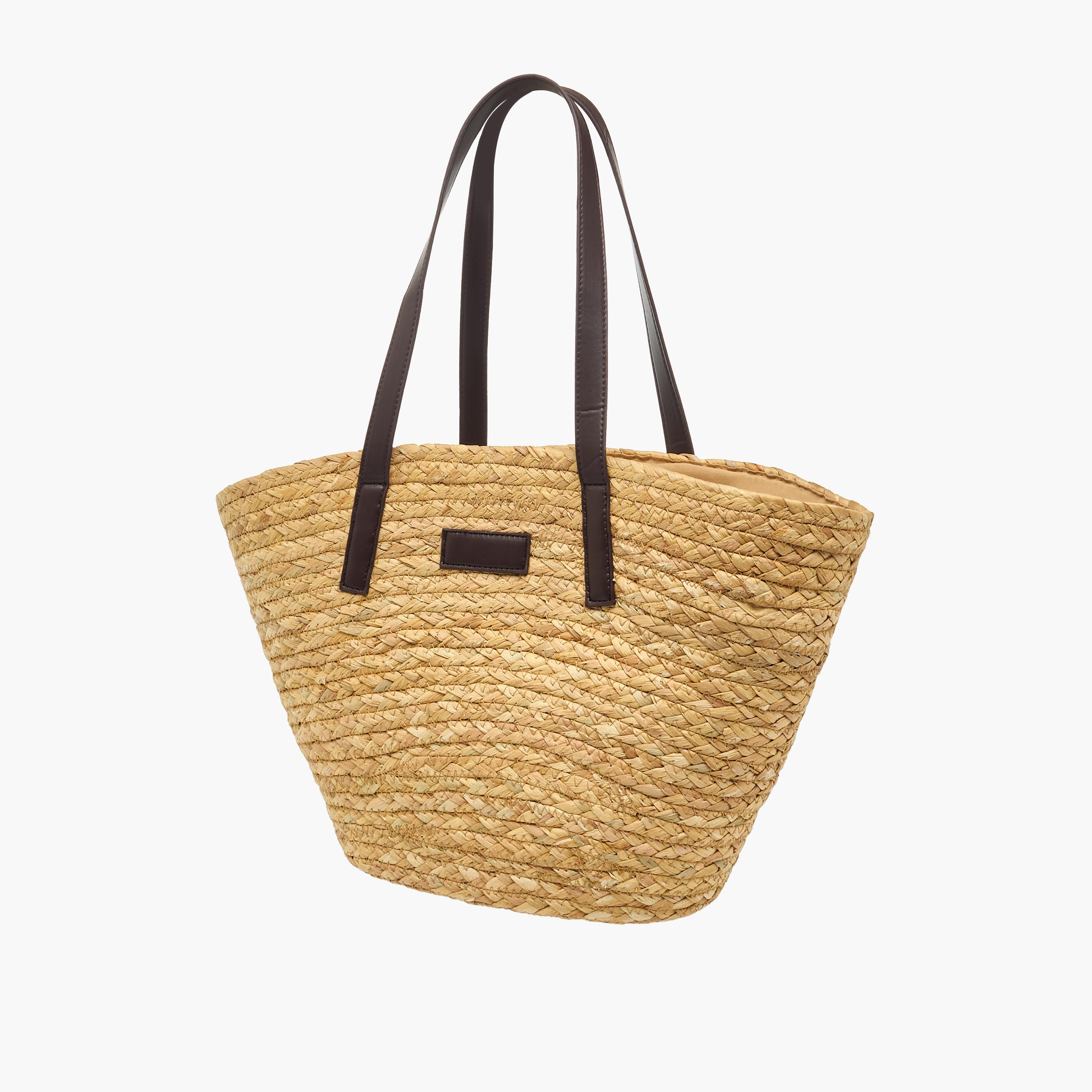 شنطة توتي منسوجة بارزة الملمس بمقابض مزدوجة-women-bagsandwallets-handbags-image-3