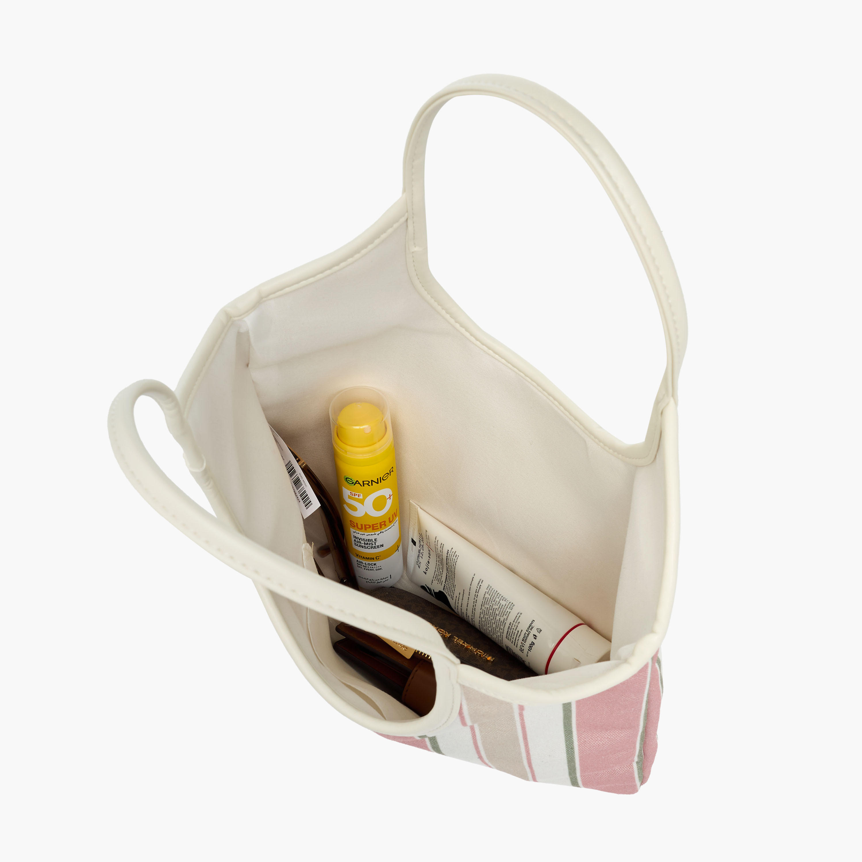 Striped Canvas Beach Tote Bag with Dual Handles-women-bagsandwallets-handbags-image-8