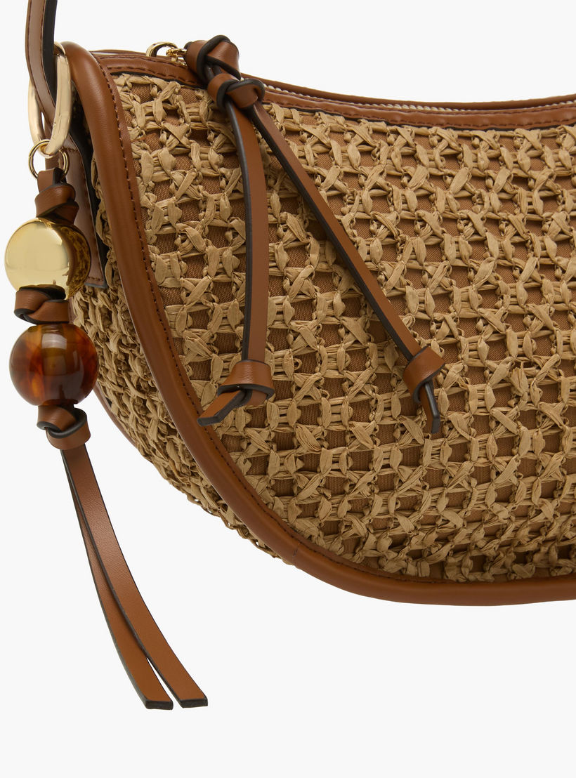 شنطة كروس بودي منسوجة بحزام قابل للتعديل-women-bagsandwallets-handbags-image-4