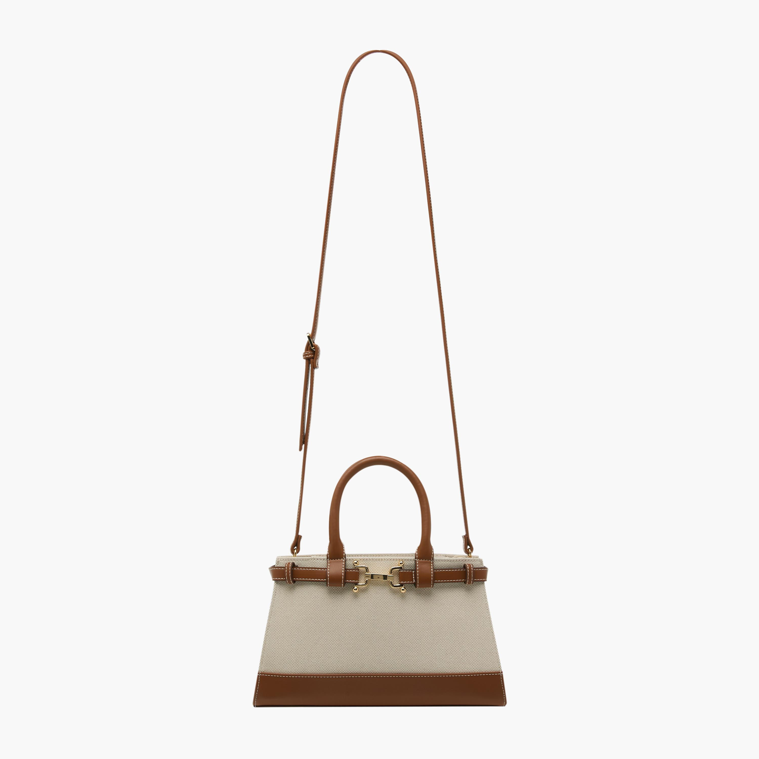 شنطة توتي بارزة الملمس مع زينة معدنية لجام-women-bagsandwallets-handbags-image-7