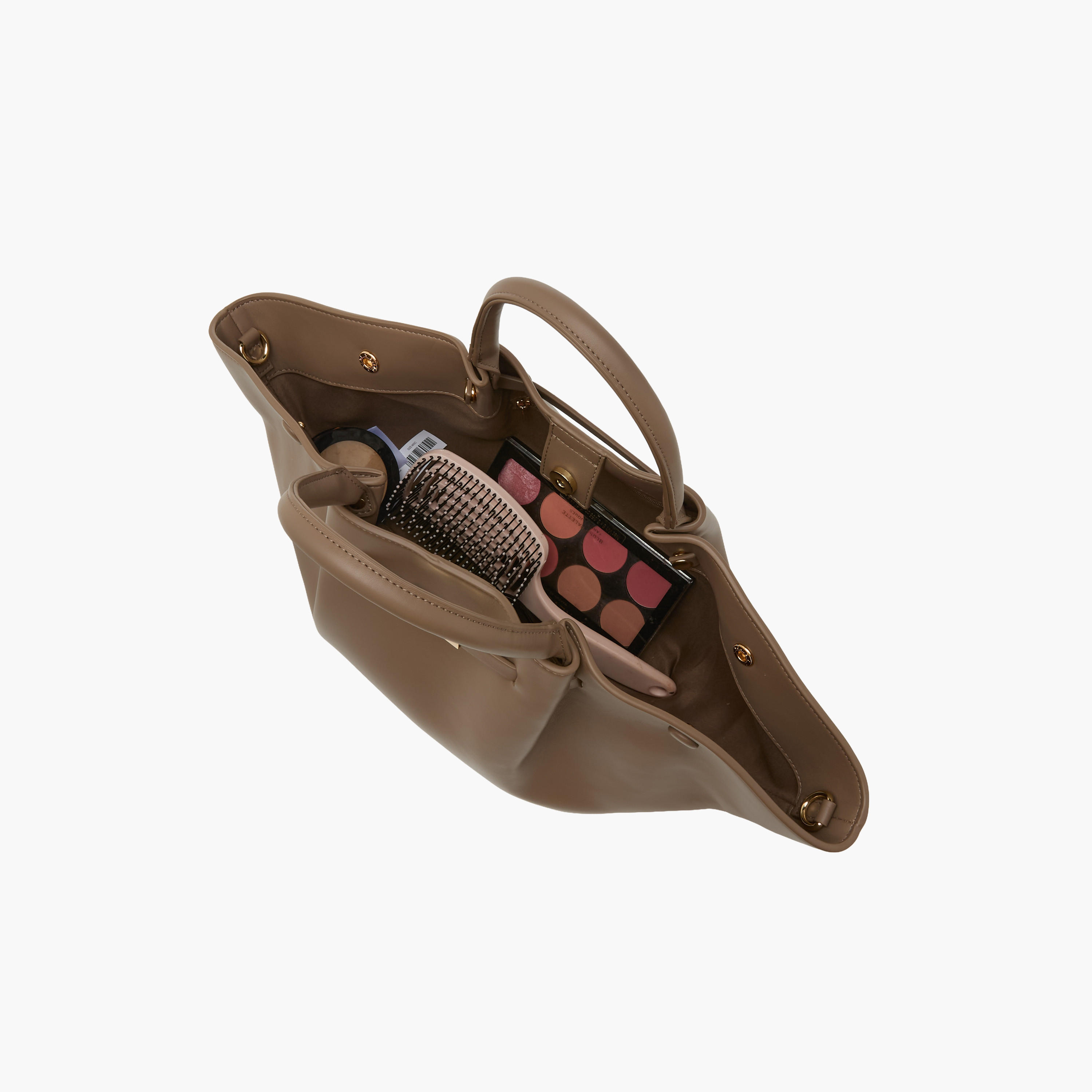 Pinched Tote Bag with Adjustable Strap-women-bagsandwallets-handbags-image-9