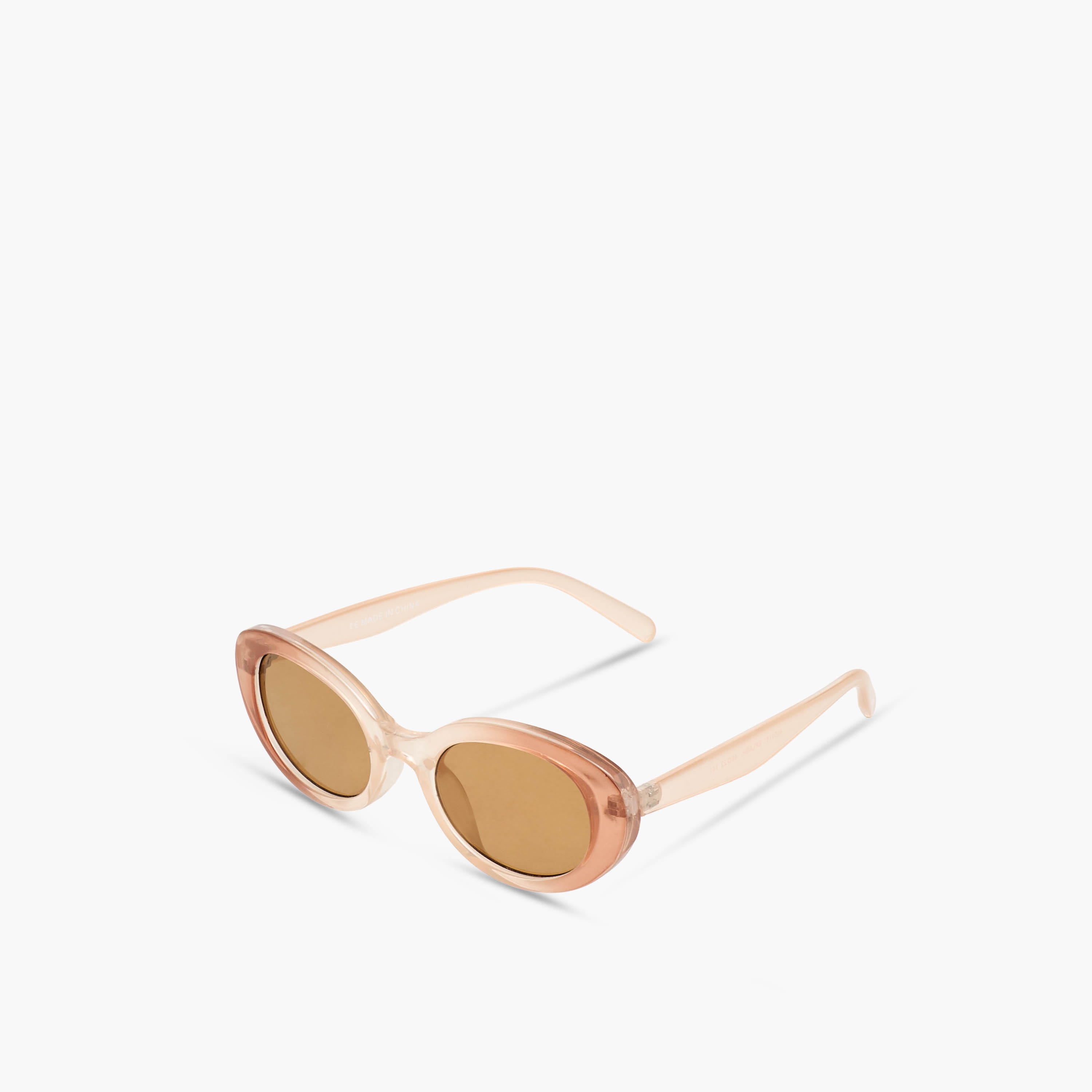 Sunglasses Oval UV Protection Brown Lens-women-sunglasses-image-1
