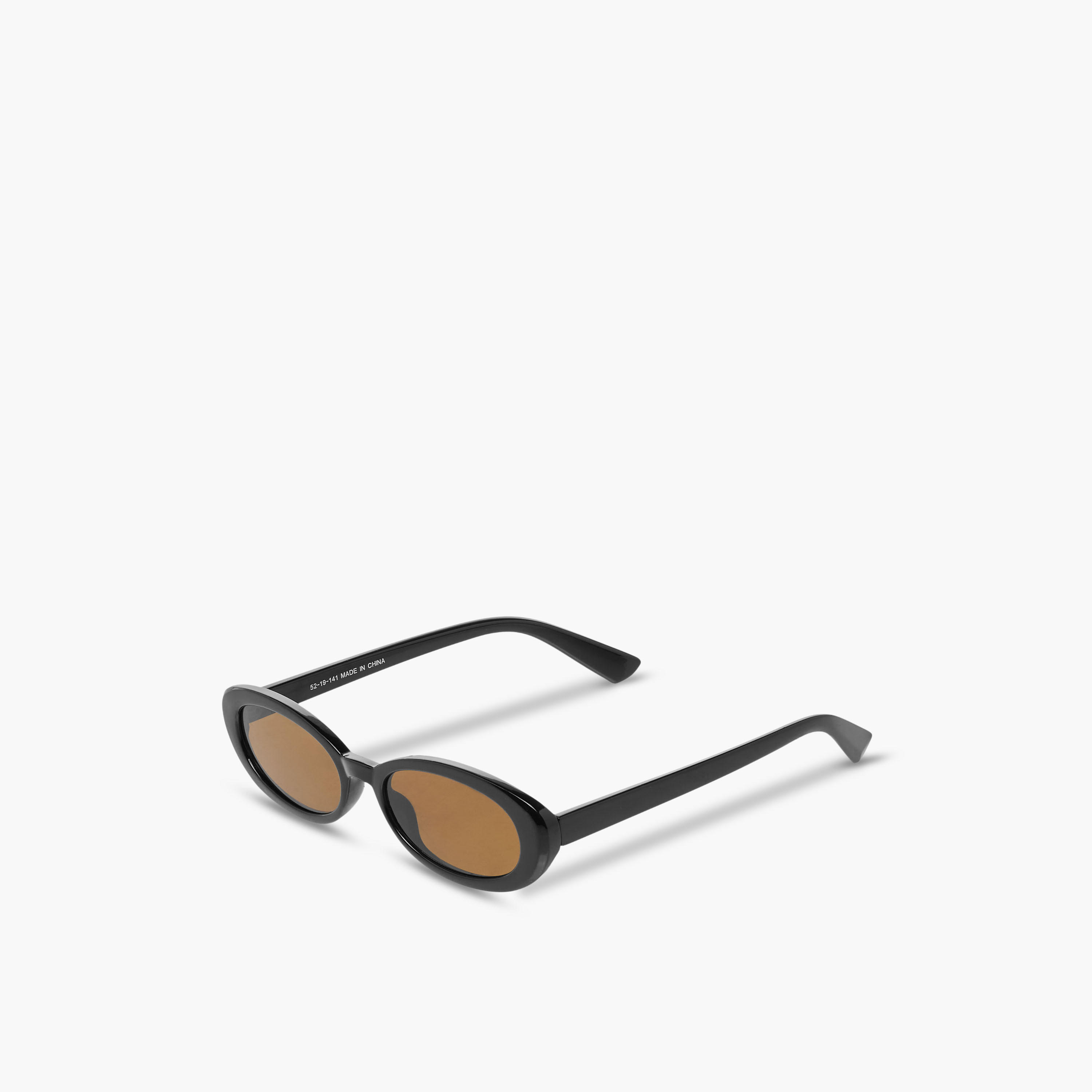 نظارة شمسية بيضاوية بعدسات بني واقية من أشعة الشمس فوق البنفسجية-women-sunglasses-image-1