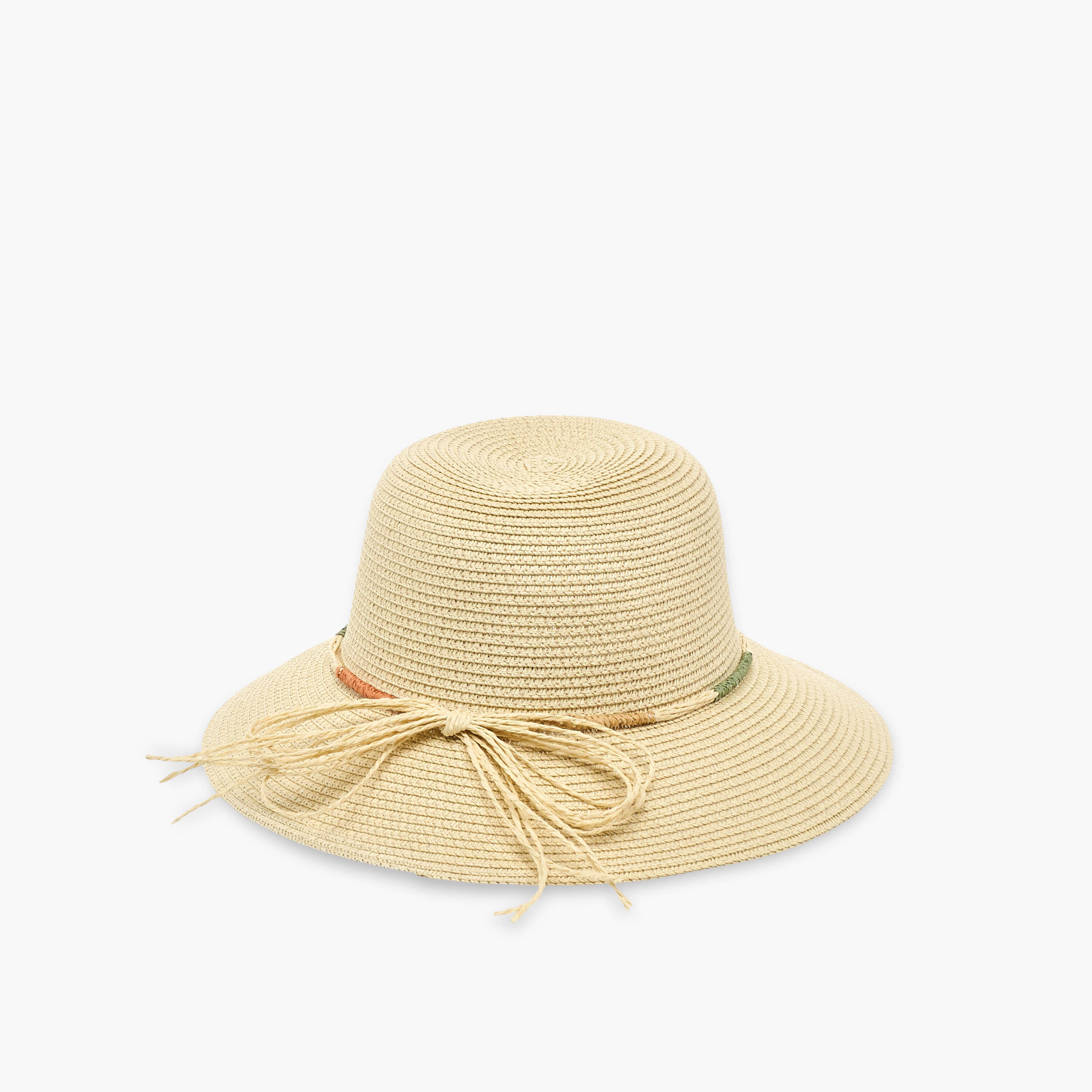 قبعة بارزة الملمس بزينة فيونكة-women-clothingaccessories-capsandhats-image-6