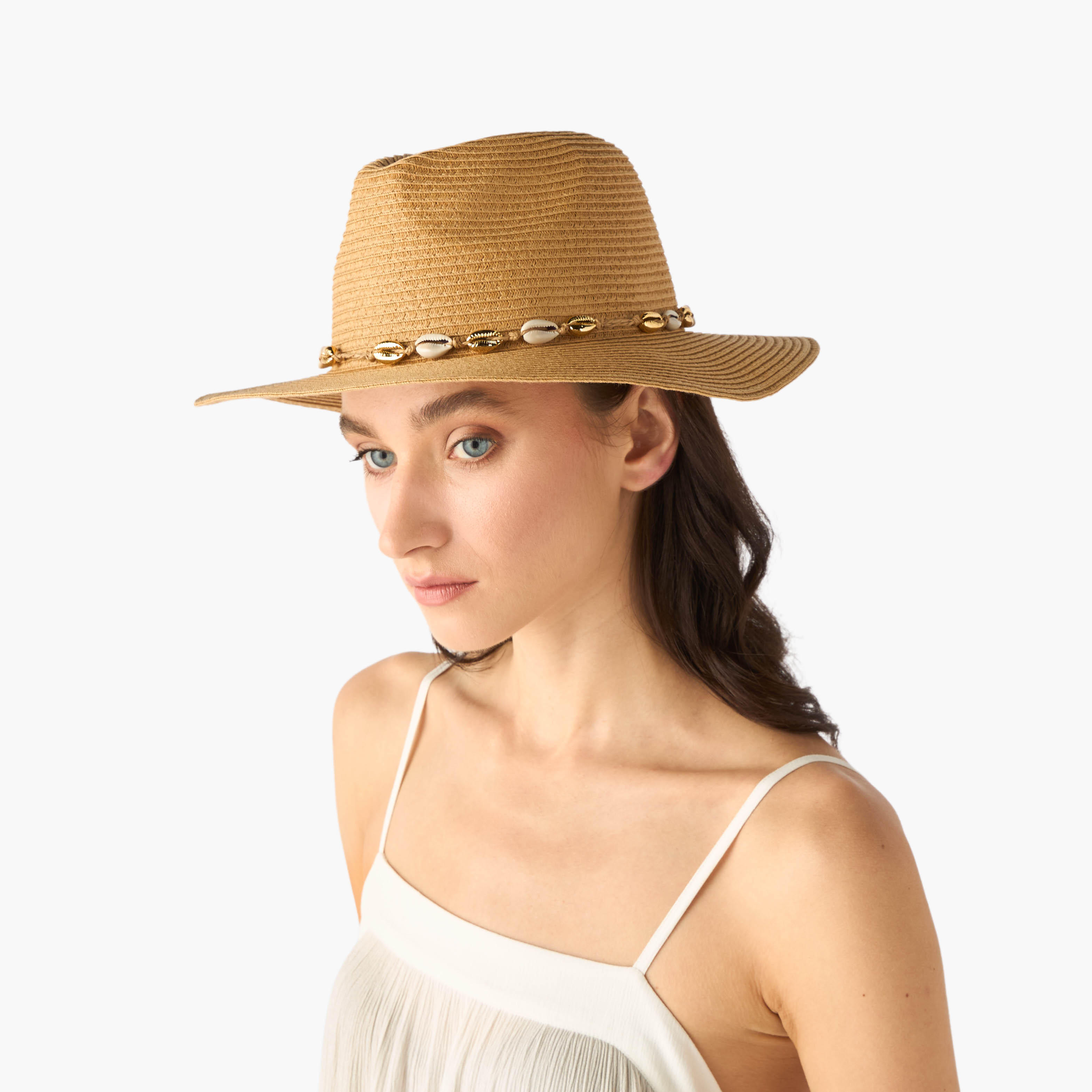 Shell Accent Straw Hat-women-clothingaccessories-capsandhats-image-2