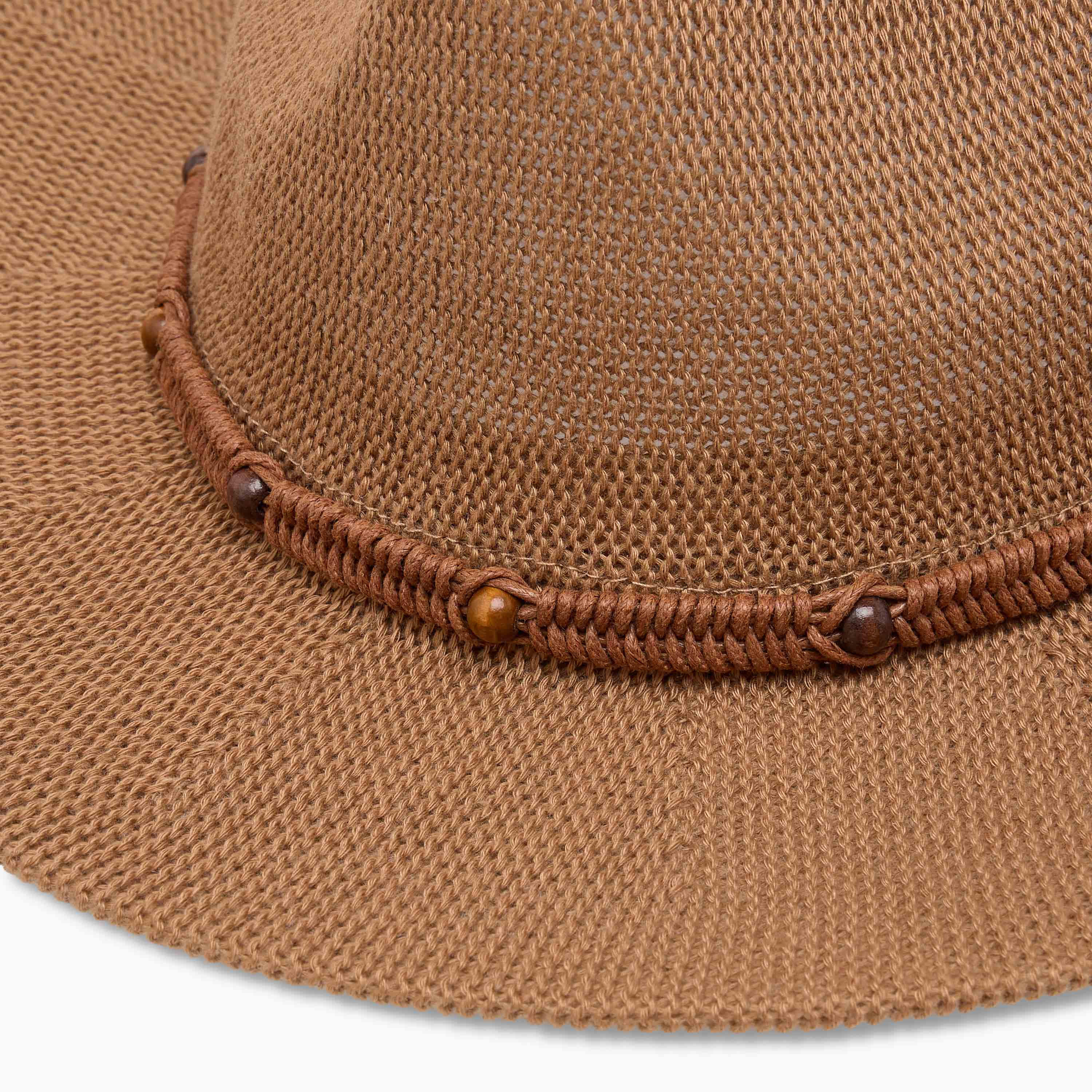 قبعة فيدورا قش بحافة خرز-women-clothingaccessories-capsandhats-image-4