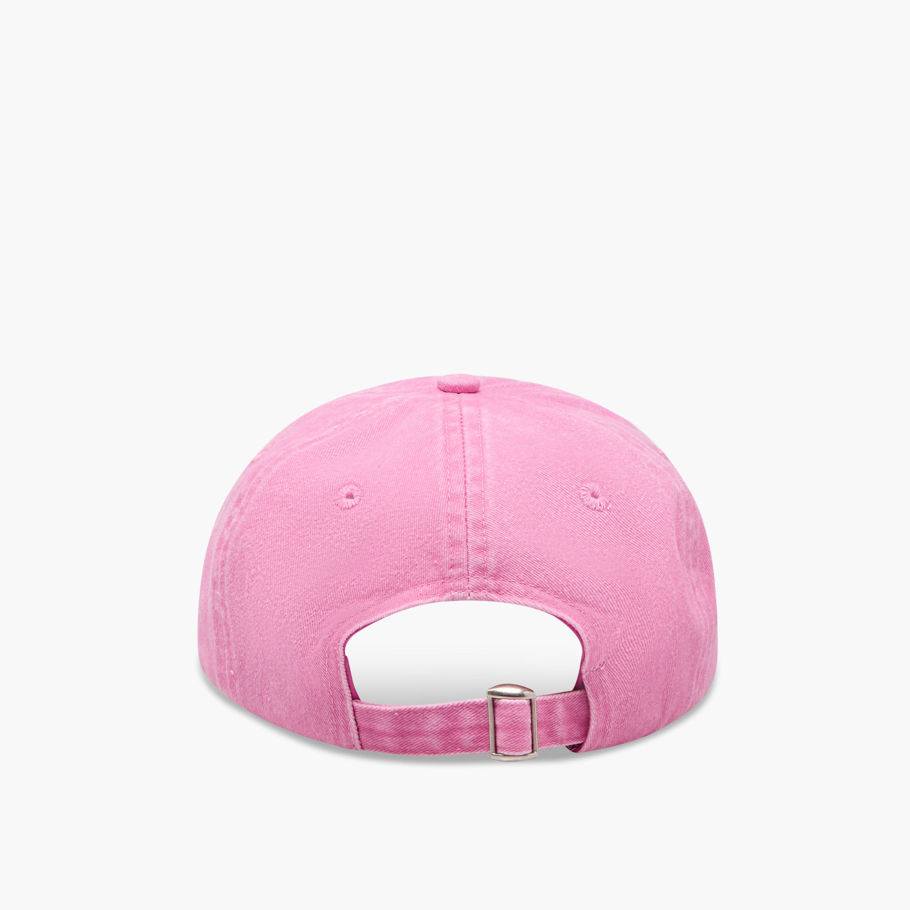 Embroidered Cap with Buckle Strap Closure-women-clothingaccessories-capsandhats-image-5