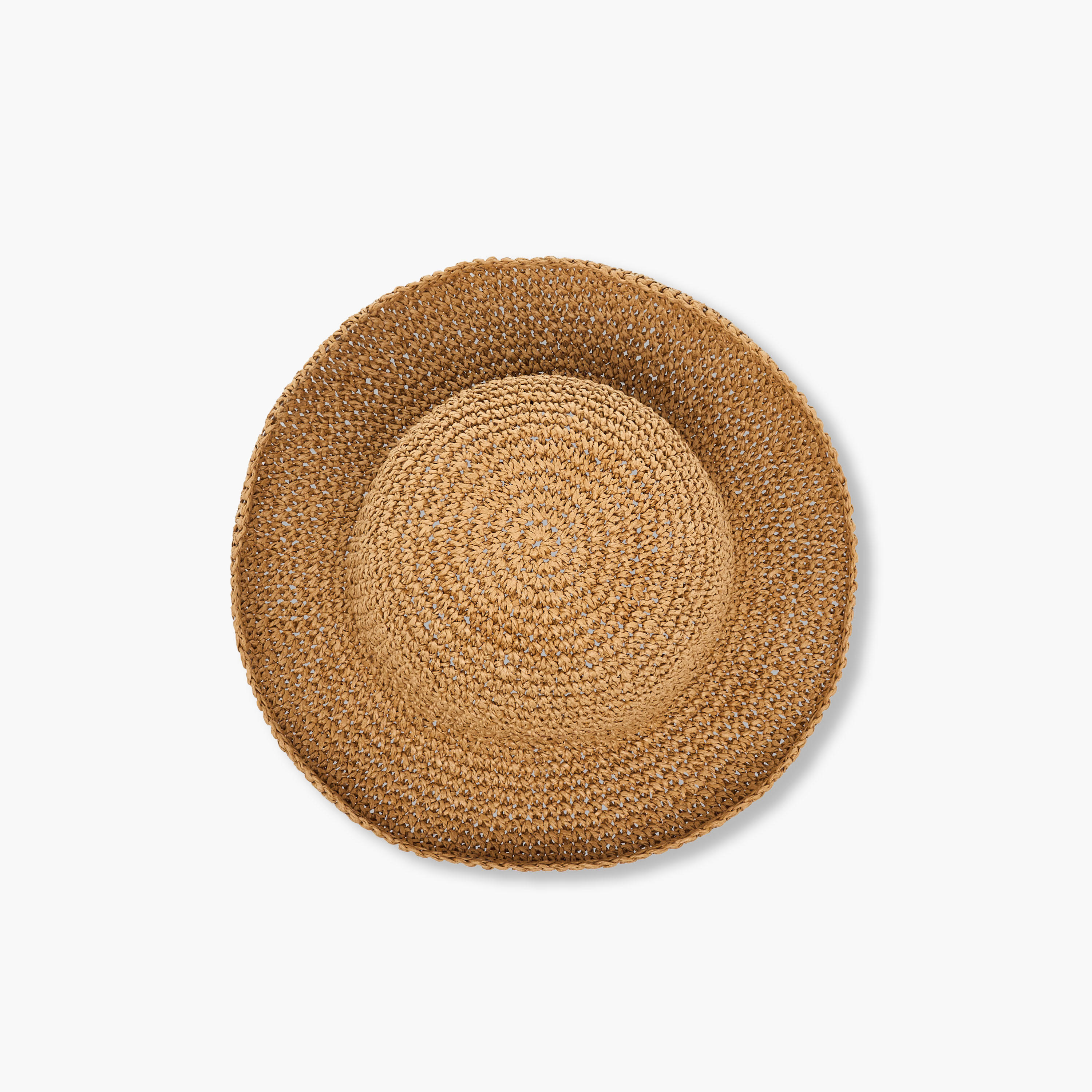 قبعة قش بارزة الملمس-women-clothingaccessories-capsandhats-image-3