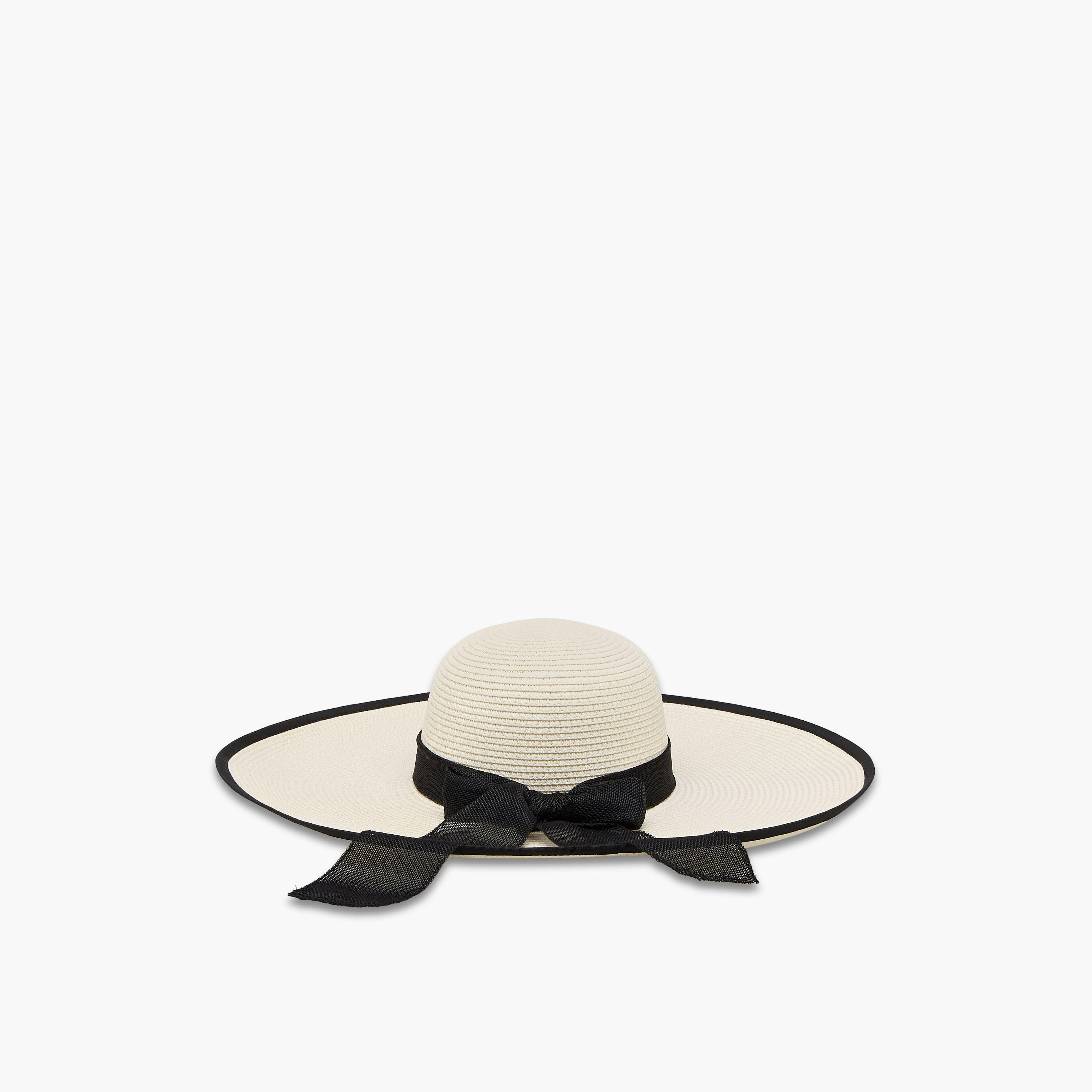 قبعة بحافة عريضة وفيونكة متباينة-women-clothingaccessories-capsandhats-image-8