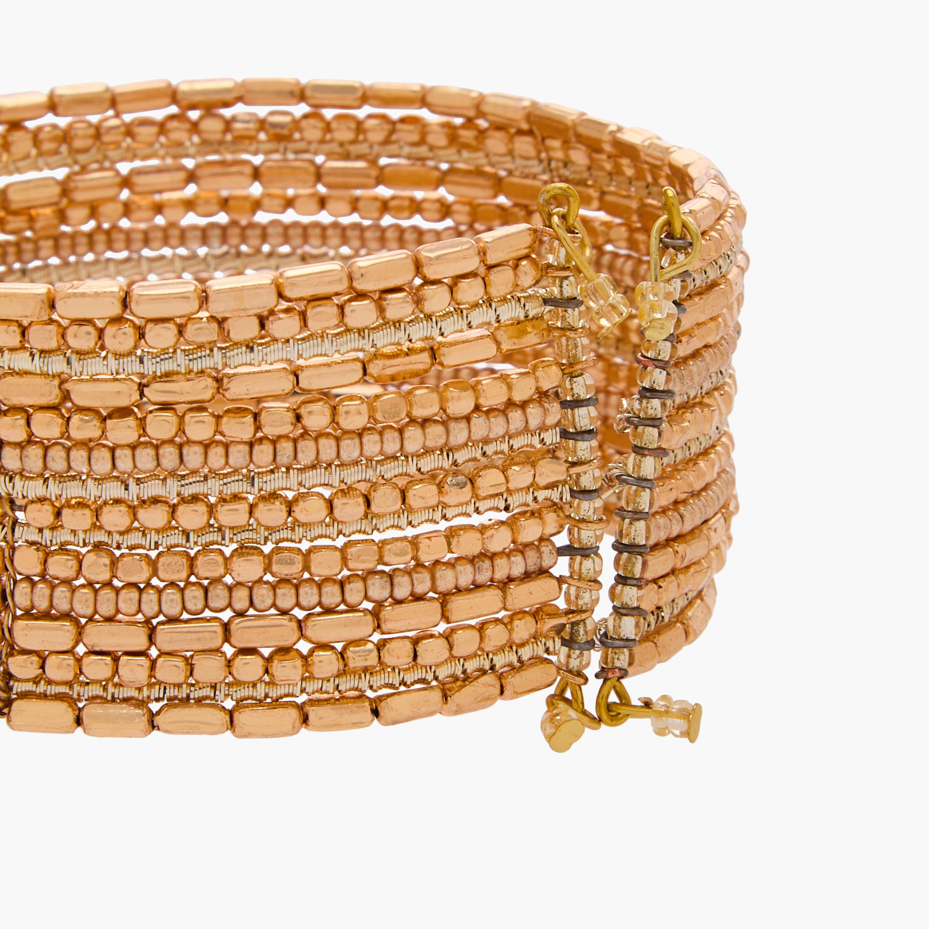 سوار خرز بلون ذهبي-women-watchesandjewellery-jewellery-banglesandbracelets-image-1