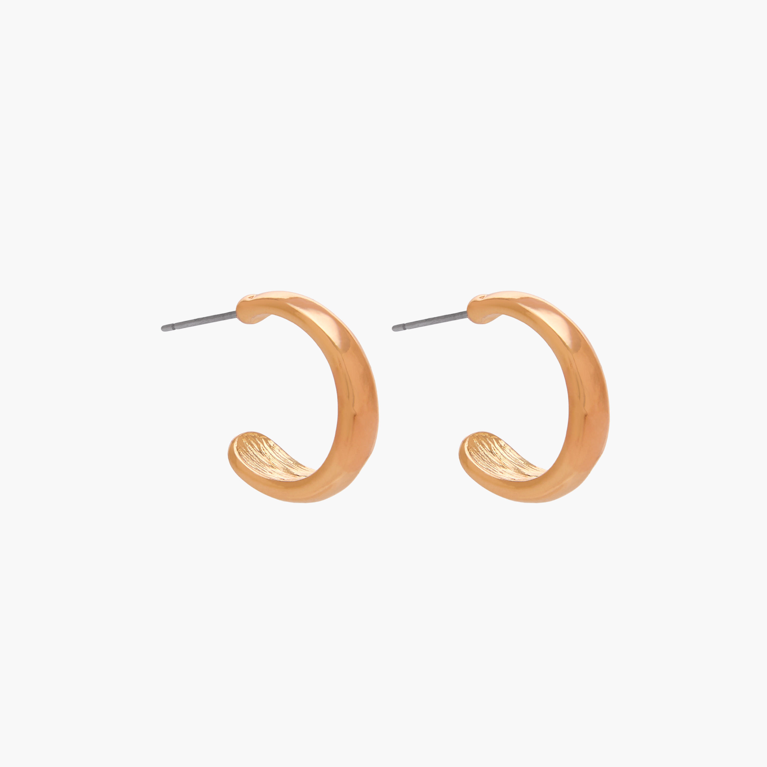 طقم من 3 - أقراط متنوعة بلون ذهبي ومكبس إغلاق خلفي-women-watchesandjewellery-jewellery-earrings-image-5