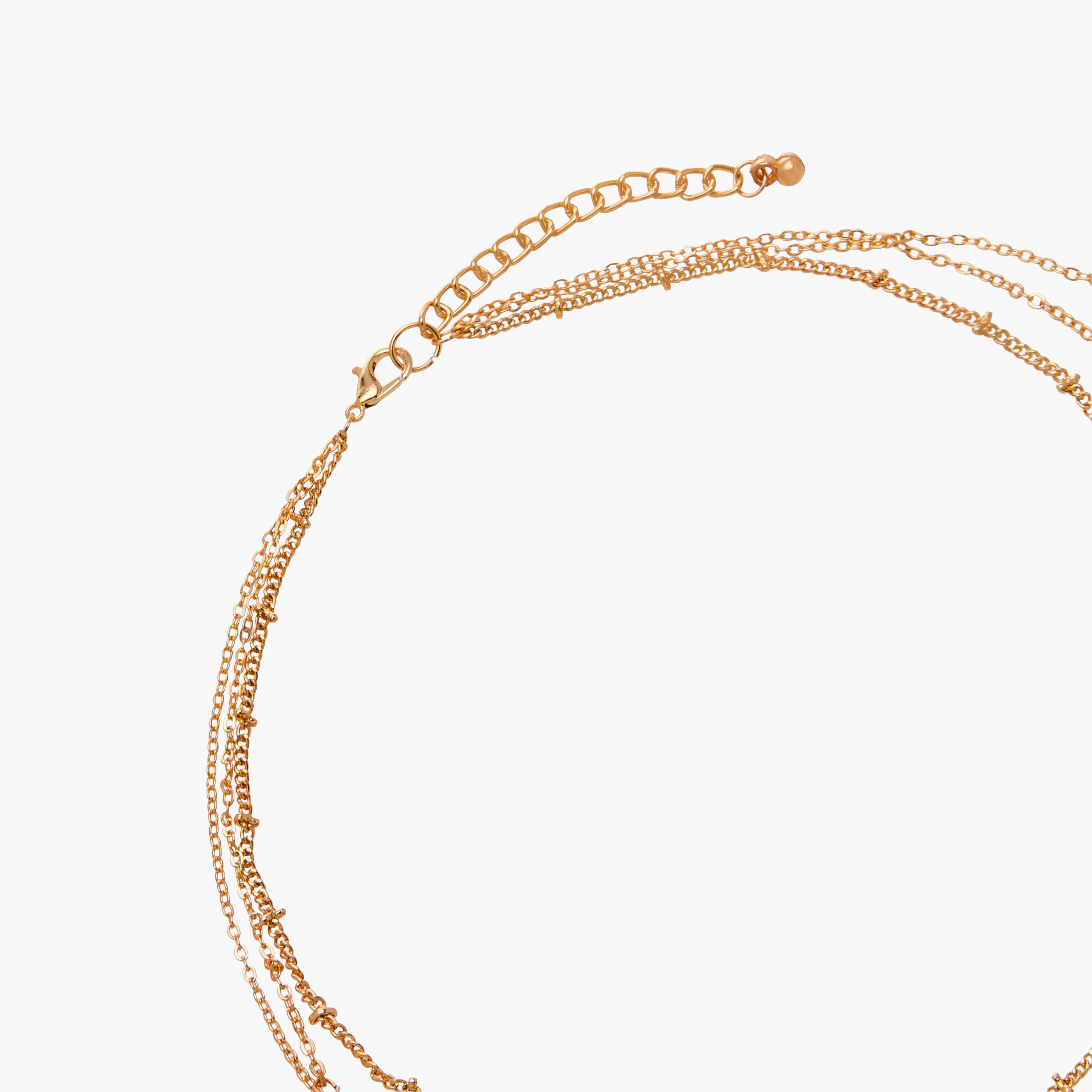 عقد خرز ذهبي اللون بطبقات-women-watchesandjewellery-jewellery-necklacesandpendants-image-4