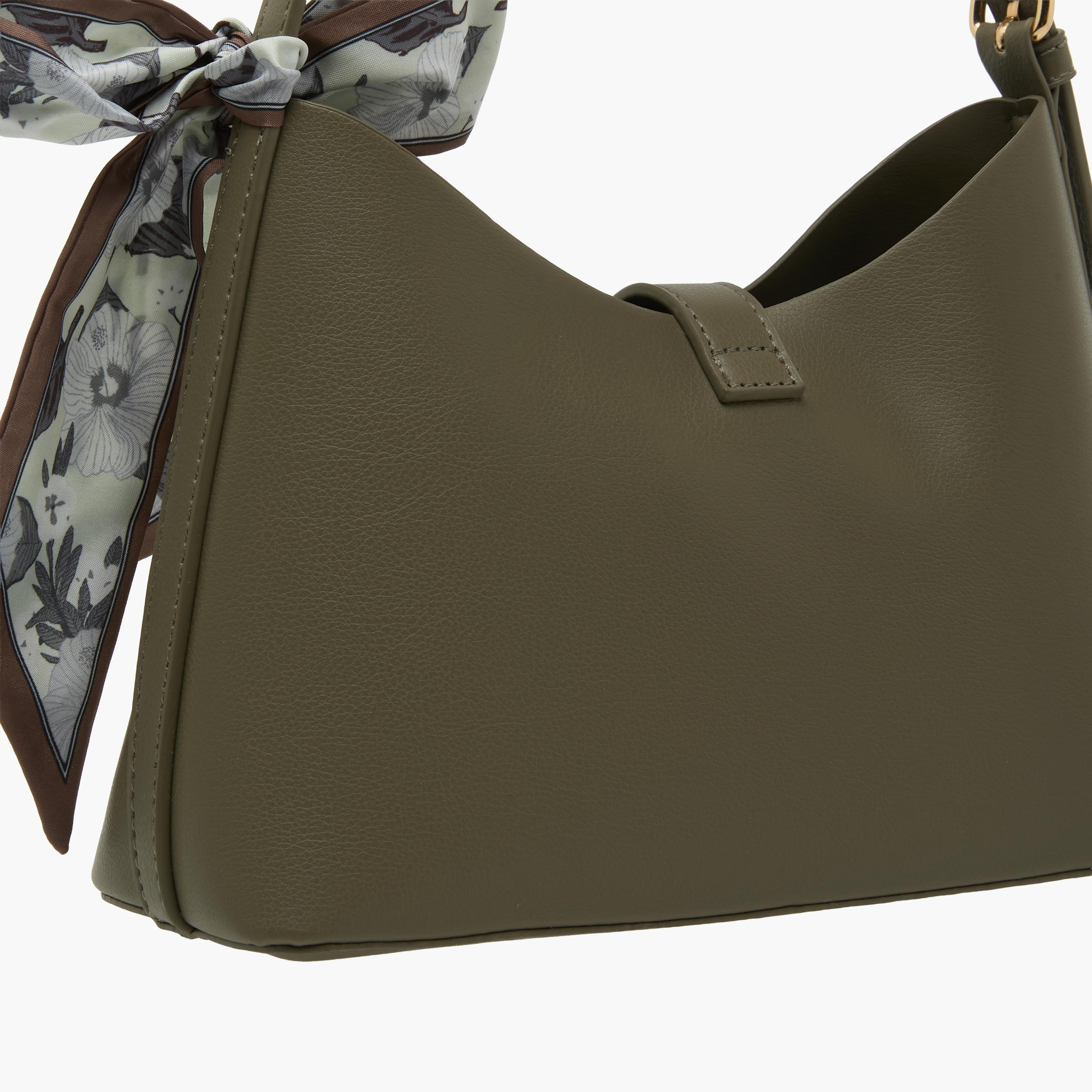 شنطة كتف بمقبض قابل للتعديل وتفاصيل وشاح وطبعات-women-bagsandwallets-handbags-image-3