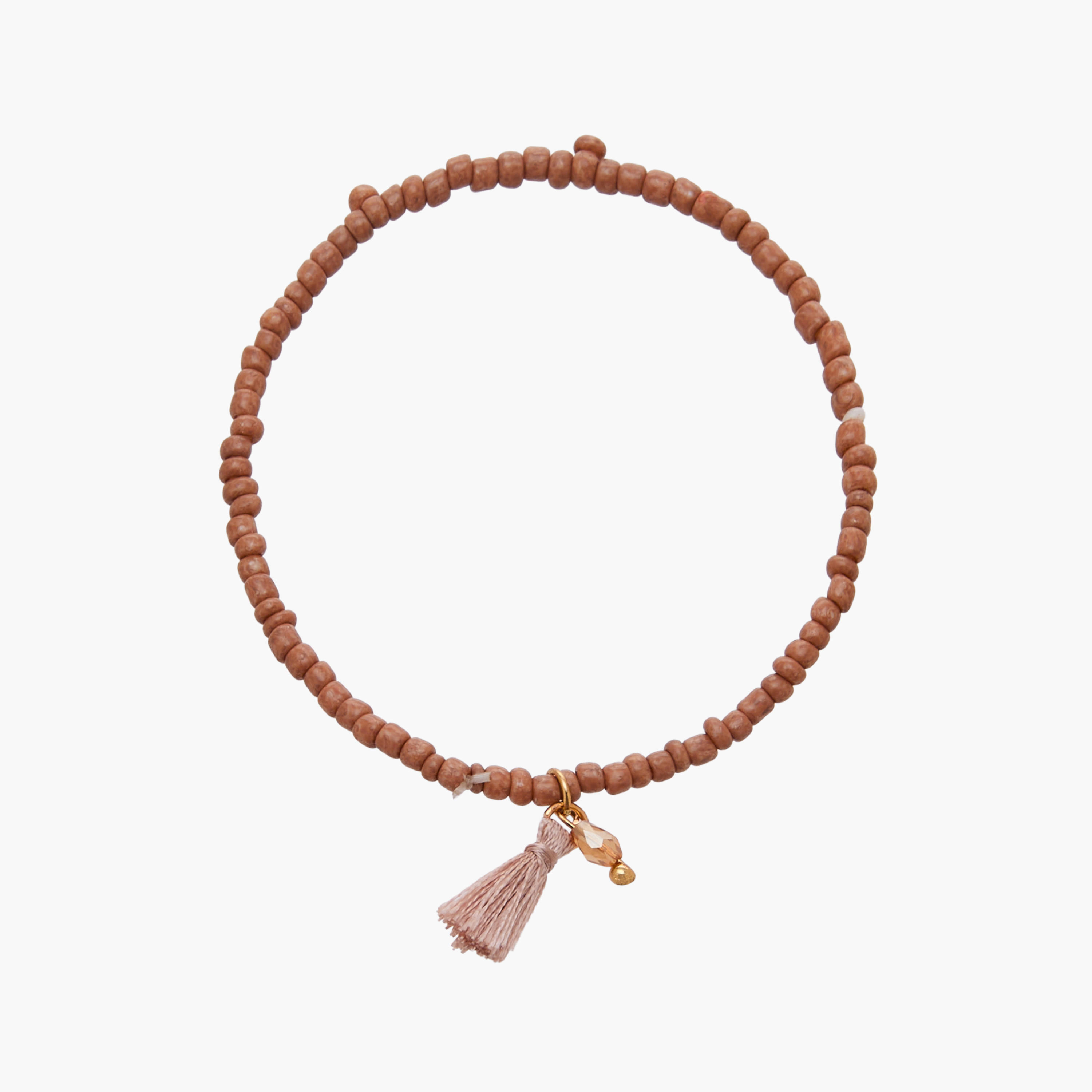 طقم من 9 - سوار خرز مطاطي بلون ذهبي-women-watchesandjewellery-jewellery-banglesandbracelets-image-12