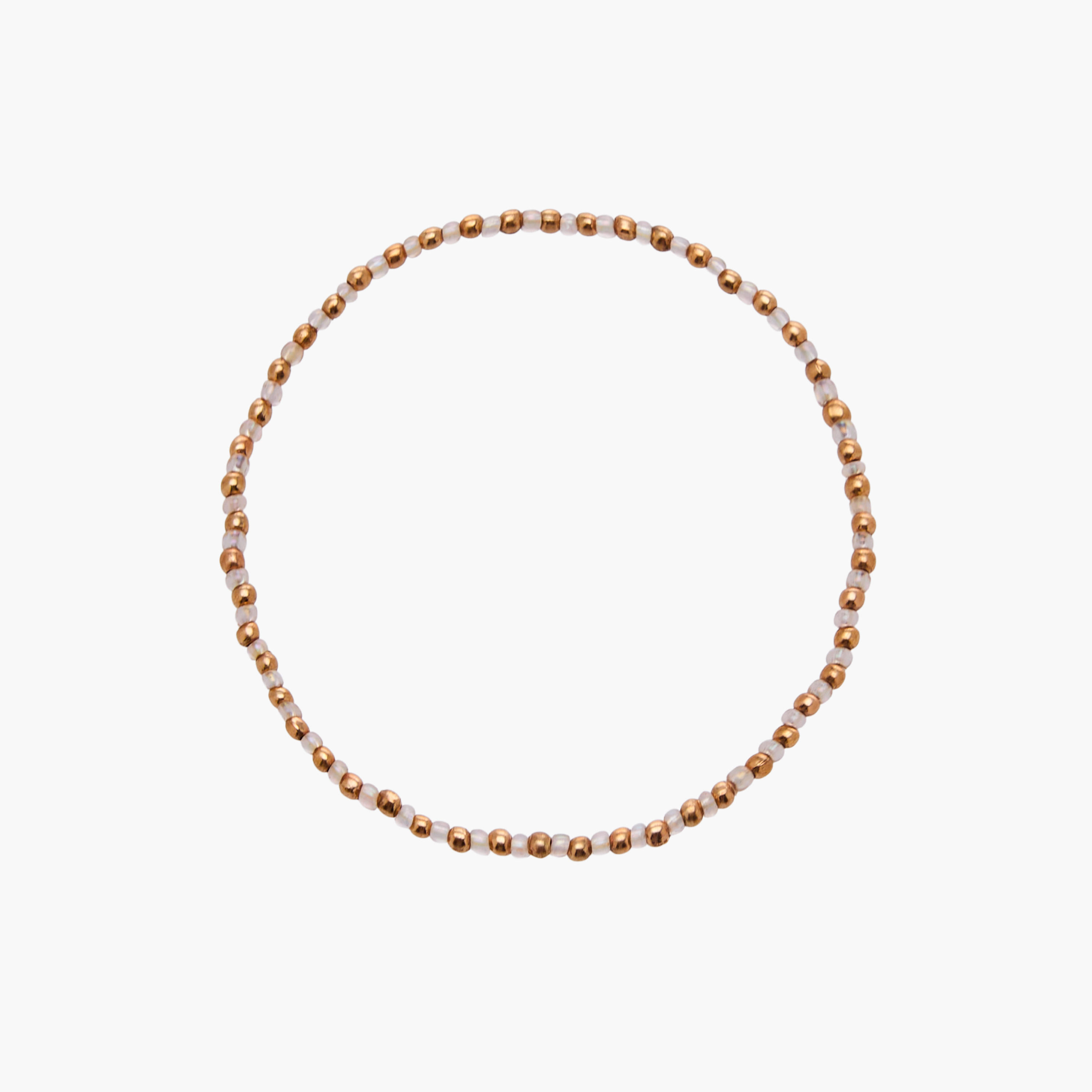 طقم من 9 - سوار خرز مطاطي بلون ذهبي-women-watchesandjewellery-jewellery-banglesandbracelets-image-16